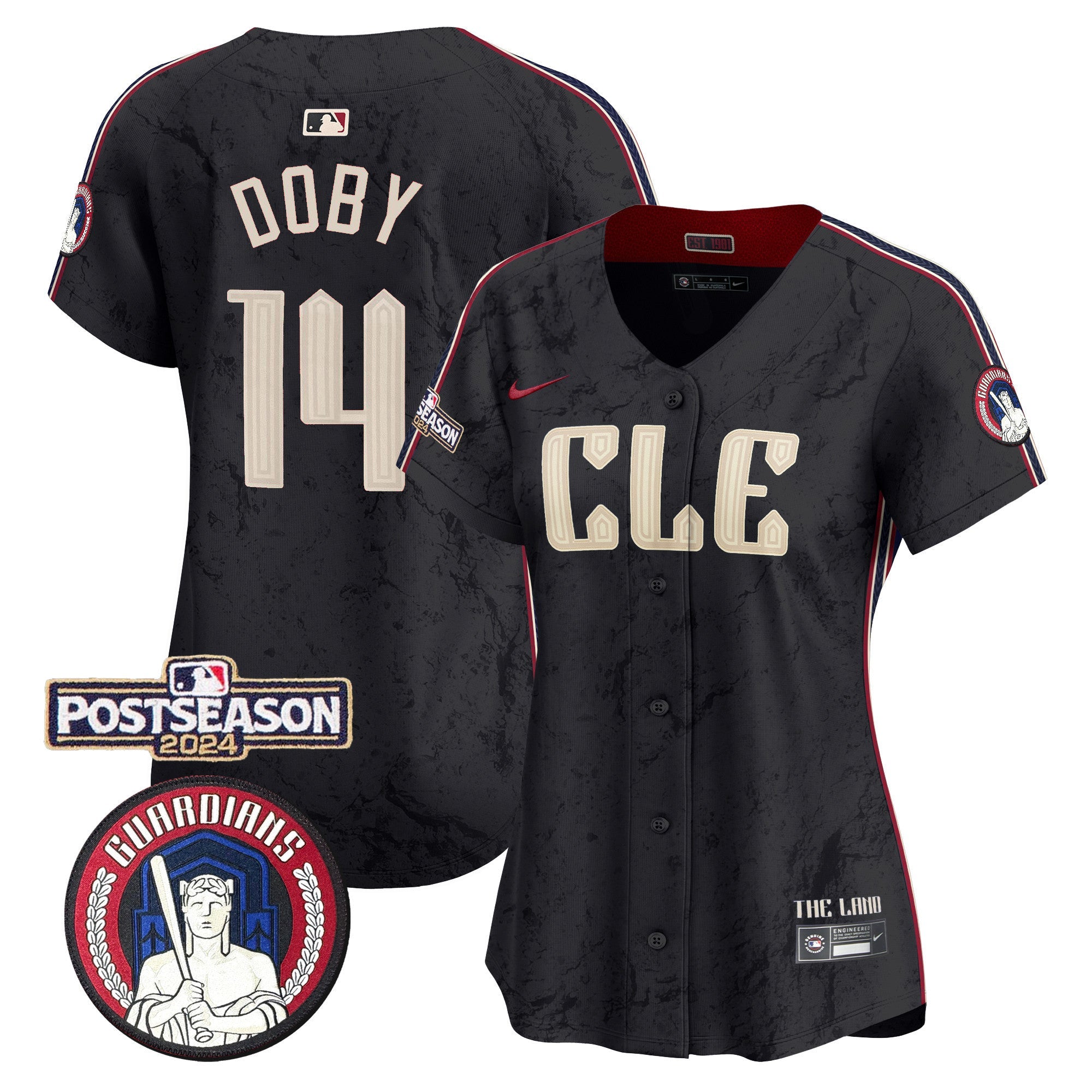 Women’s Cleveland 2024 Postseason Patch City Connect Vapor Premier Limited Jersey
