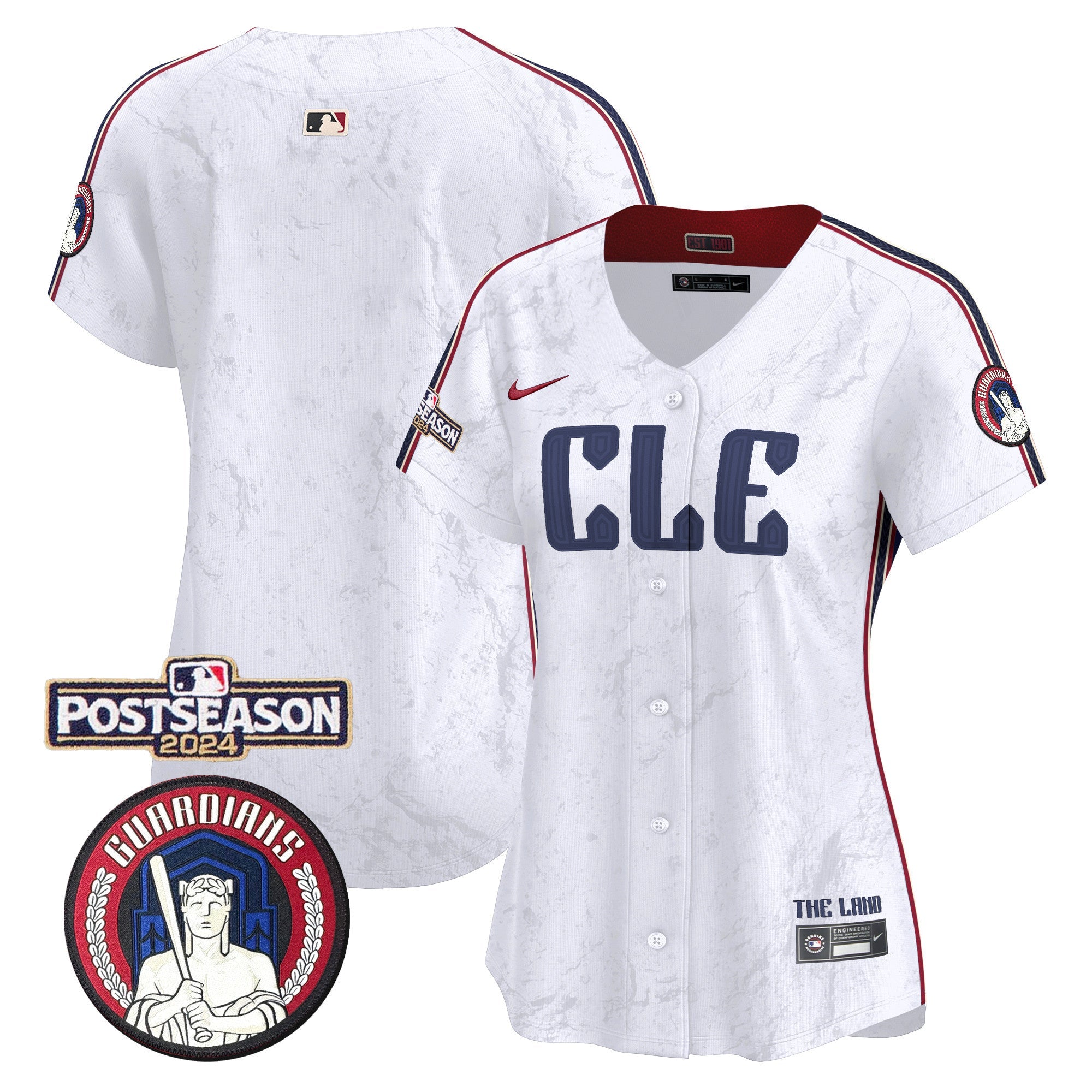 Women’s Cleveland 2024 Postseason Patch City Connect Vapor Premier Limited Jersey