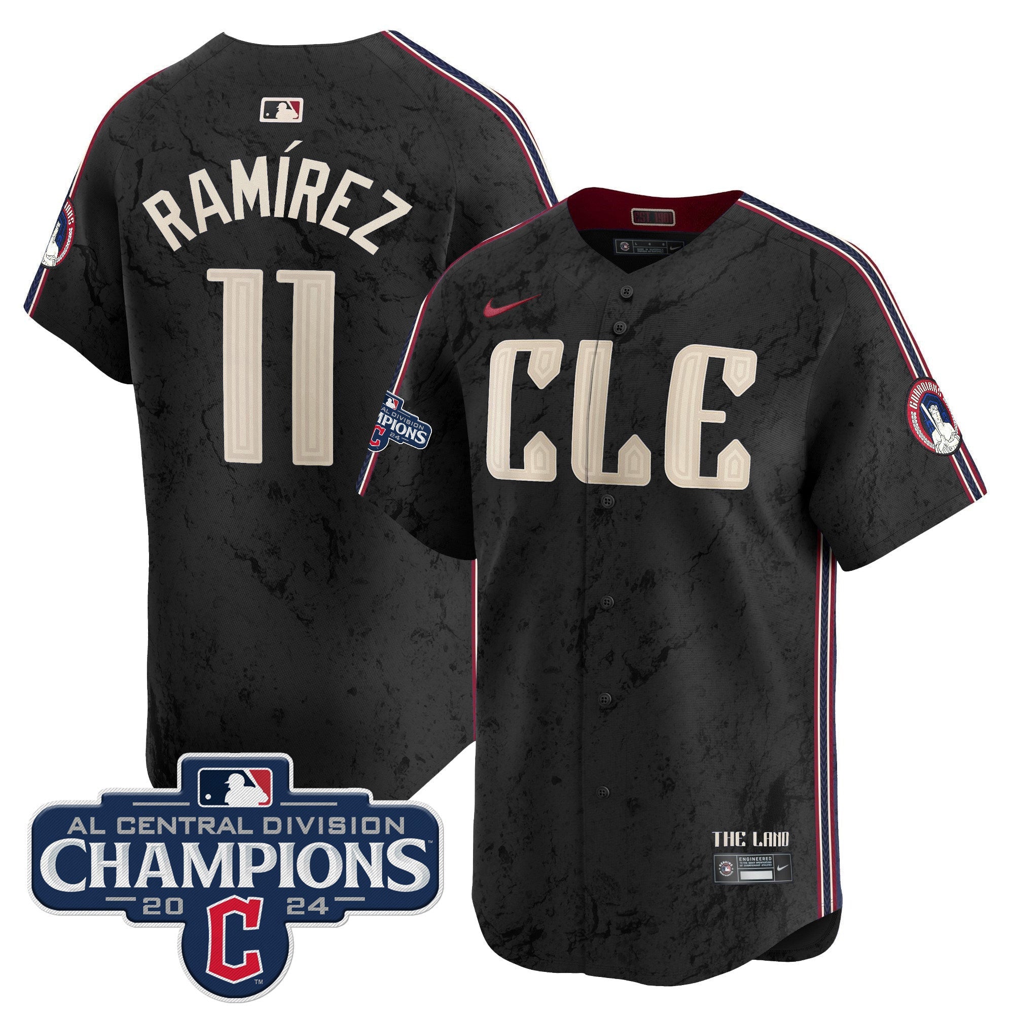 Men’s Cleveland 2024 AL Central Division Champions Vapor Premier Limited Jersey
