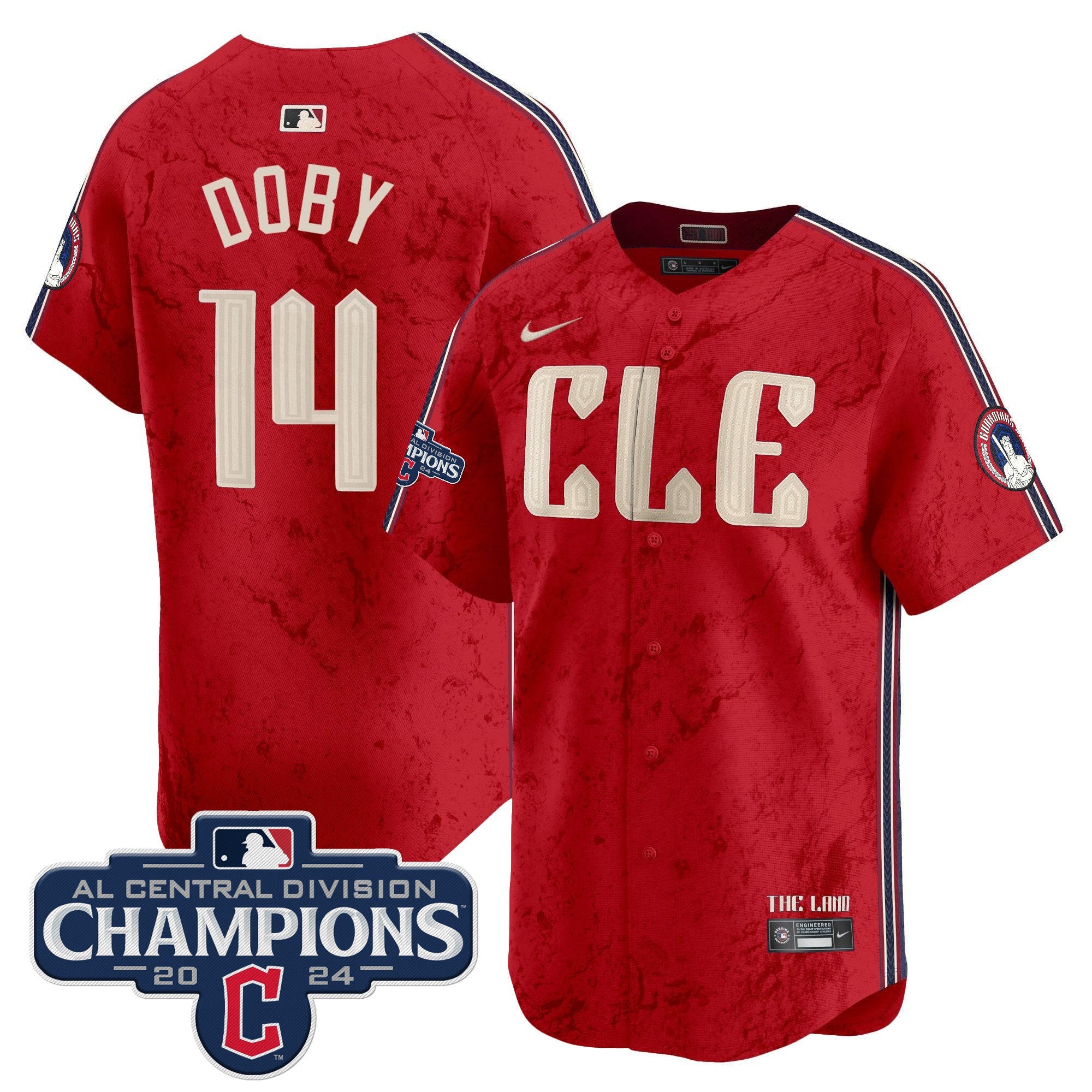 Men’s Cleveland 2024 AL Central Division Champions Vapor Premier Limited Jersey