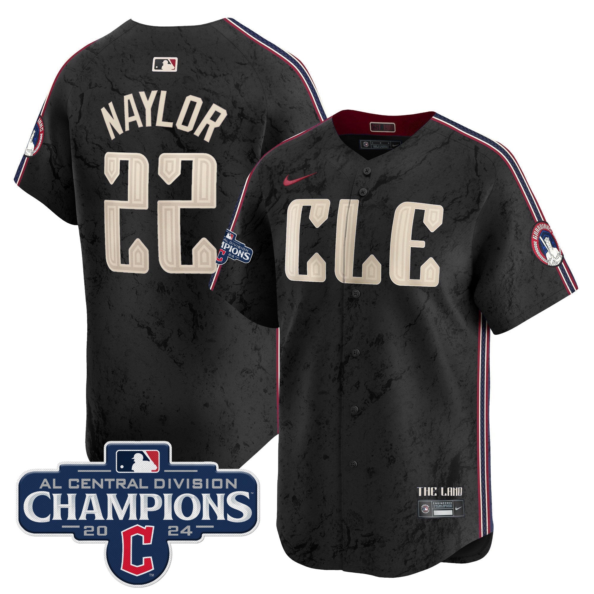 Men’s Cleveland 2024 AL Central Division Champions Vapor Premier Limited Jersey