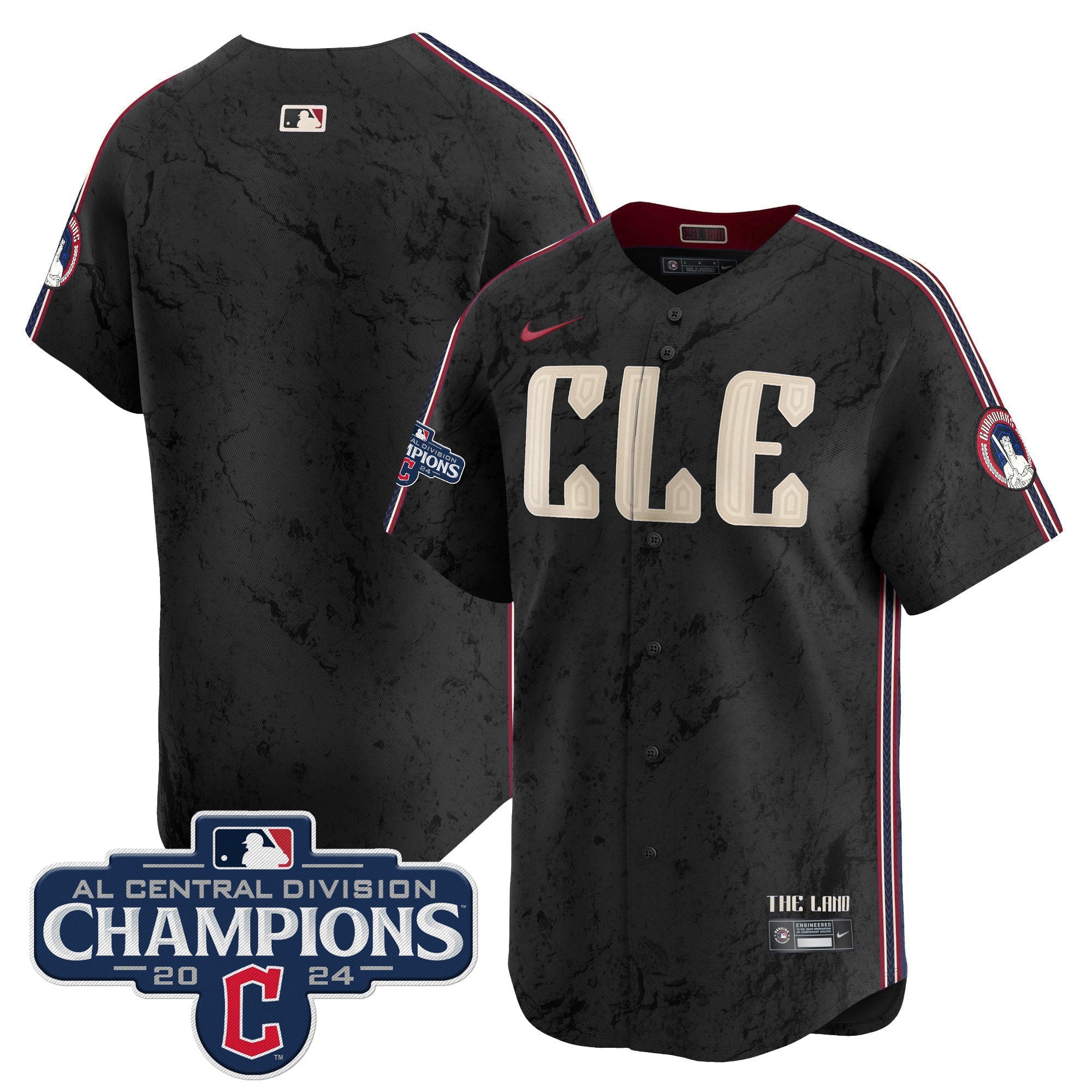 Men’s Cleveland 2024 AL Central Division Champions Vapor Premier Limited Jersey