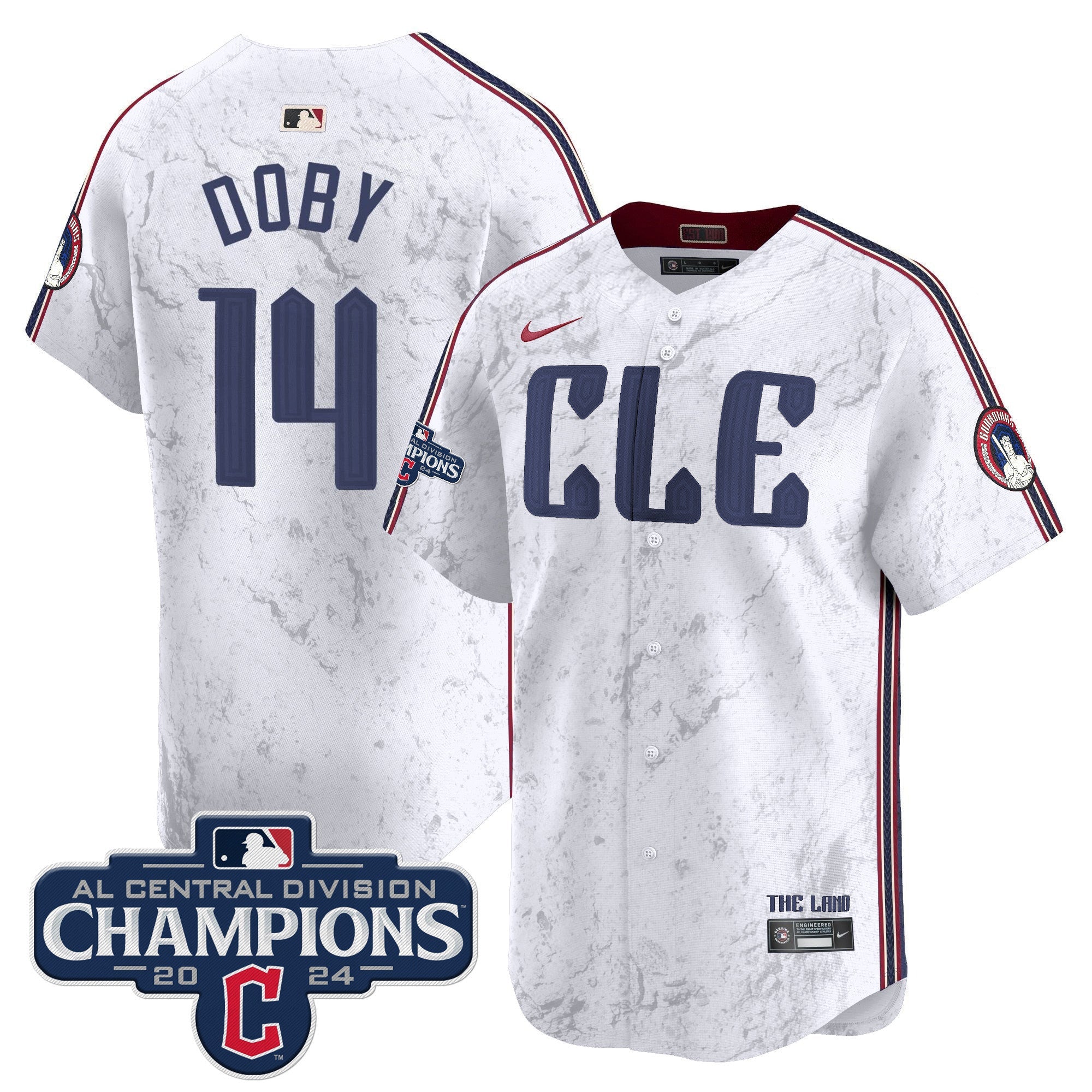 Men’s Cleveland 2024 AL Central Division Champions Vapor Premier Limited Jersey