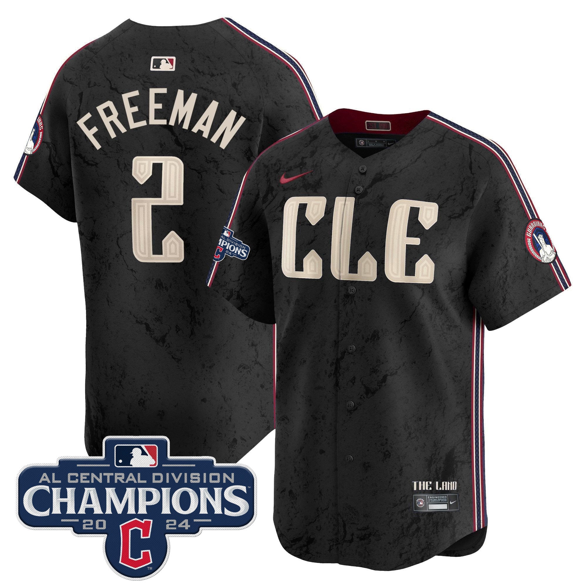 Men’s Cleveland 2024 AL Central Division Champions Vapor Premier Limited Jersey
