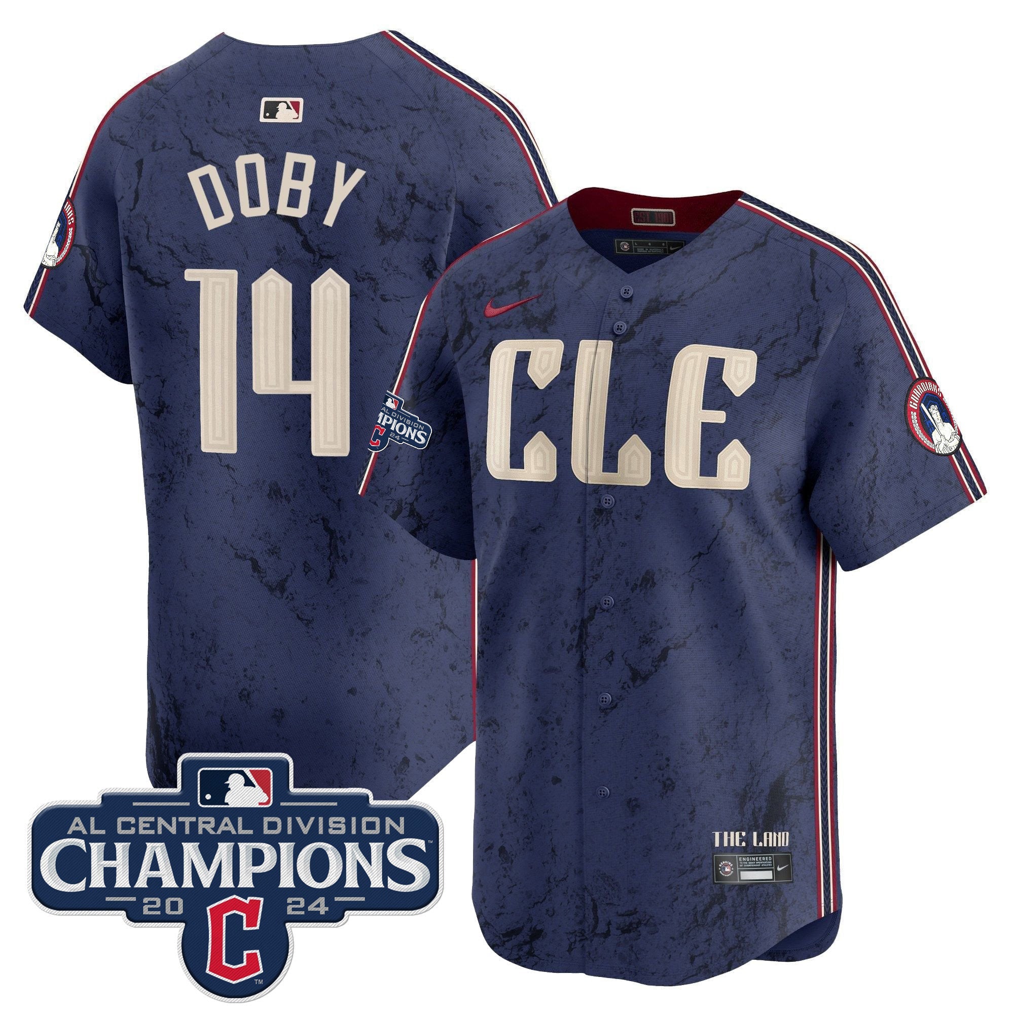 Men’s Cleveland 2024 AL Central Division Champions Vapor Premier Limited Jersey