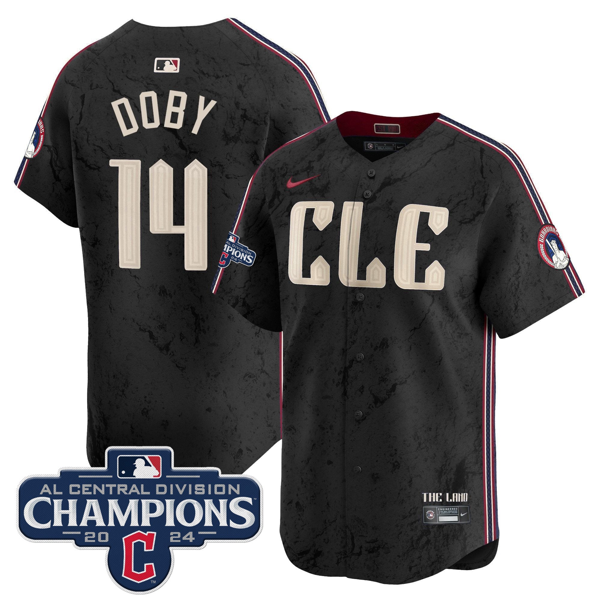Men’s Cleveland 2024 AL Central Division Champions Vapor Premier Limited Jersey