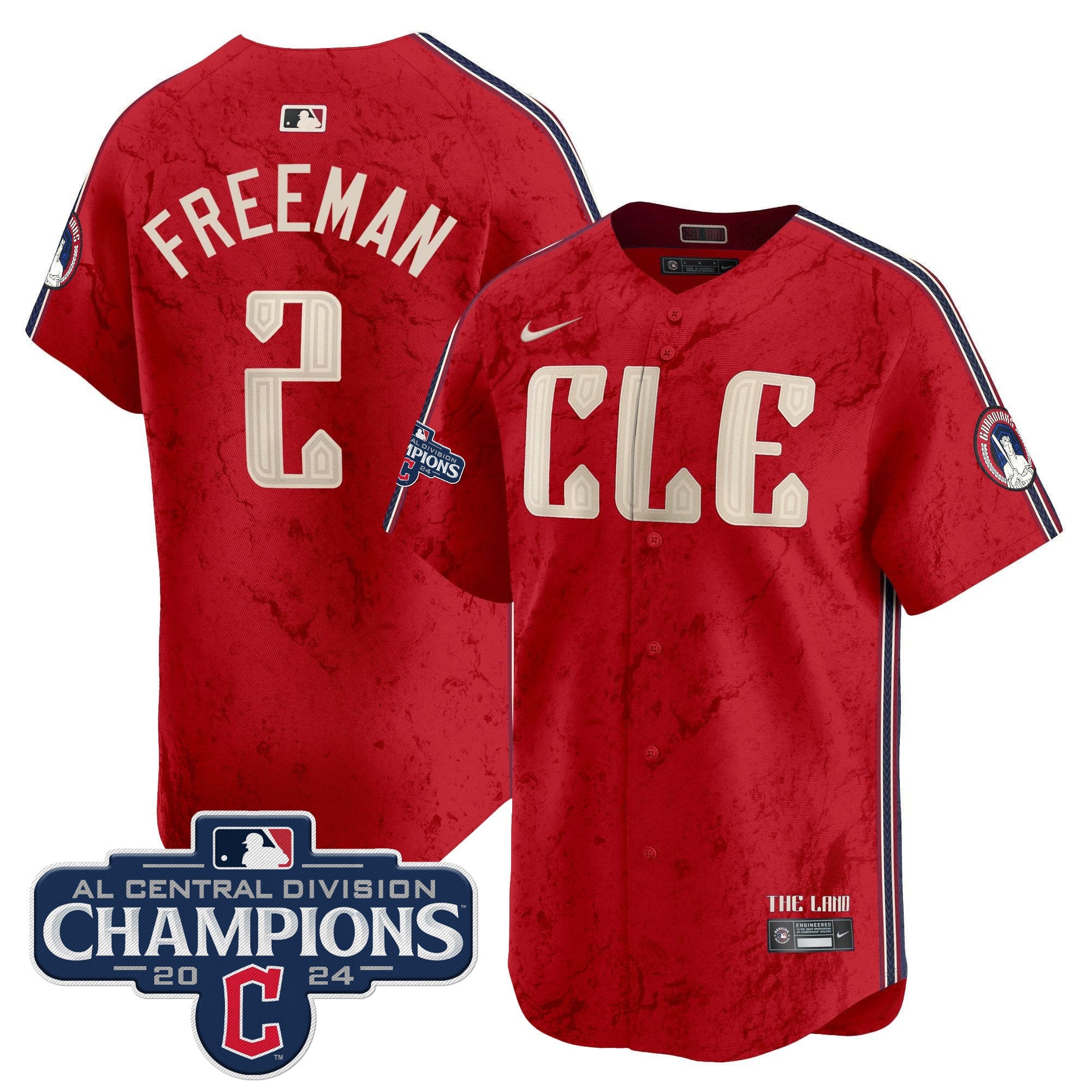 Men’s Cleveland 2024 AL Central Division Champions Vapor Premier Limited Jersey