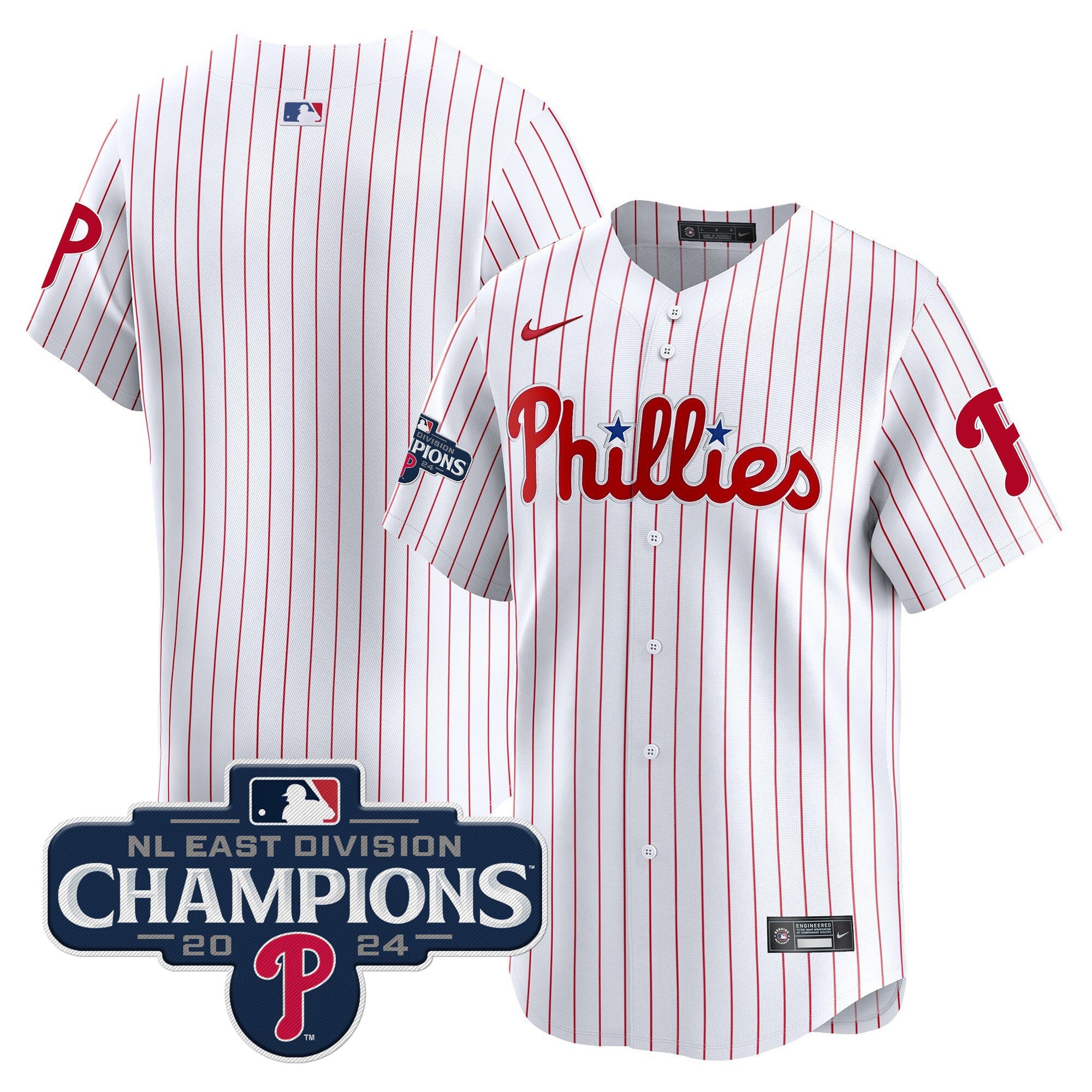 Men’s 2024 NL East Division Champions Gold Vapor Premier Limited Jersey
