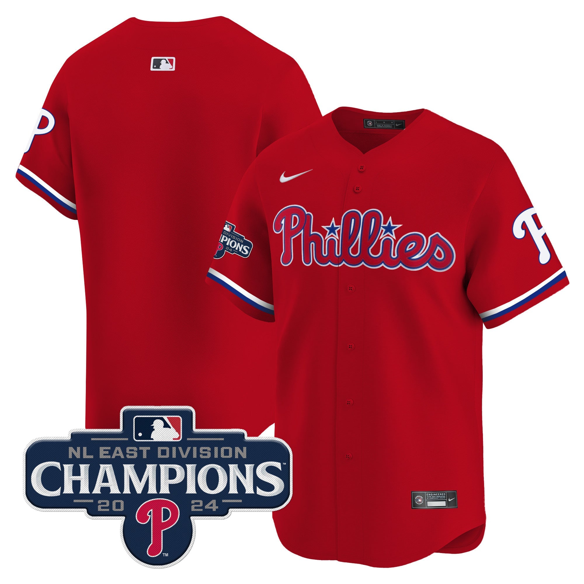Men’s 2024 NL East Division Champions Gold Vapor Premier Limited Jersey
