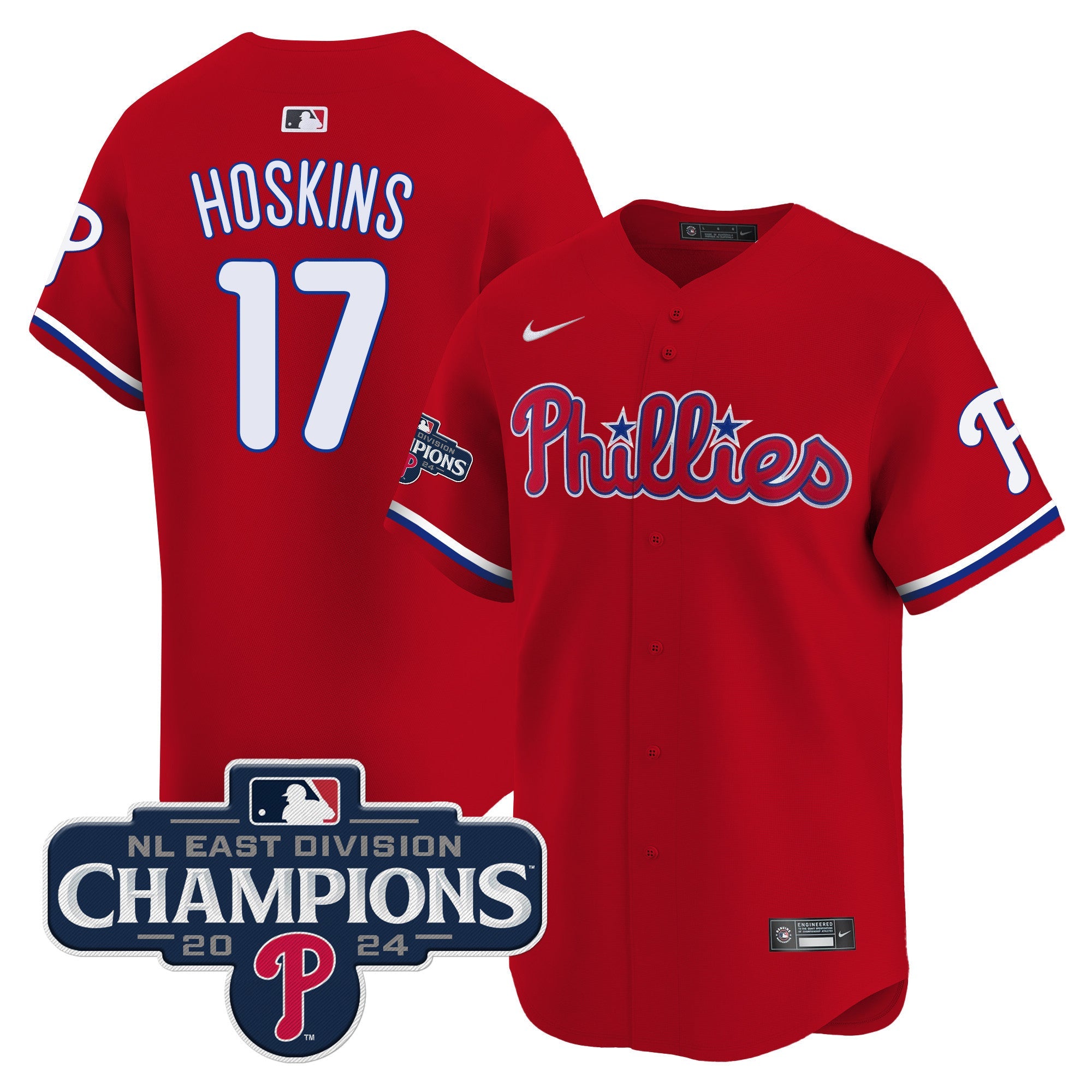 Men’s 2024 NL East Division Champions Gold Vapor Premier Limited Jersey