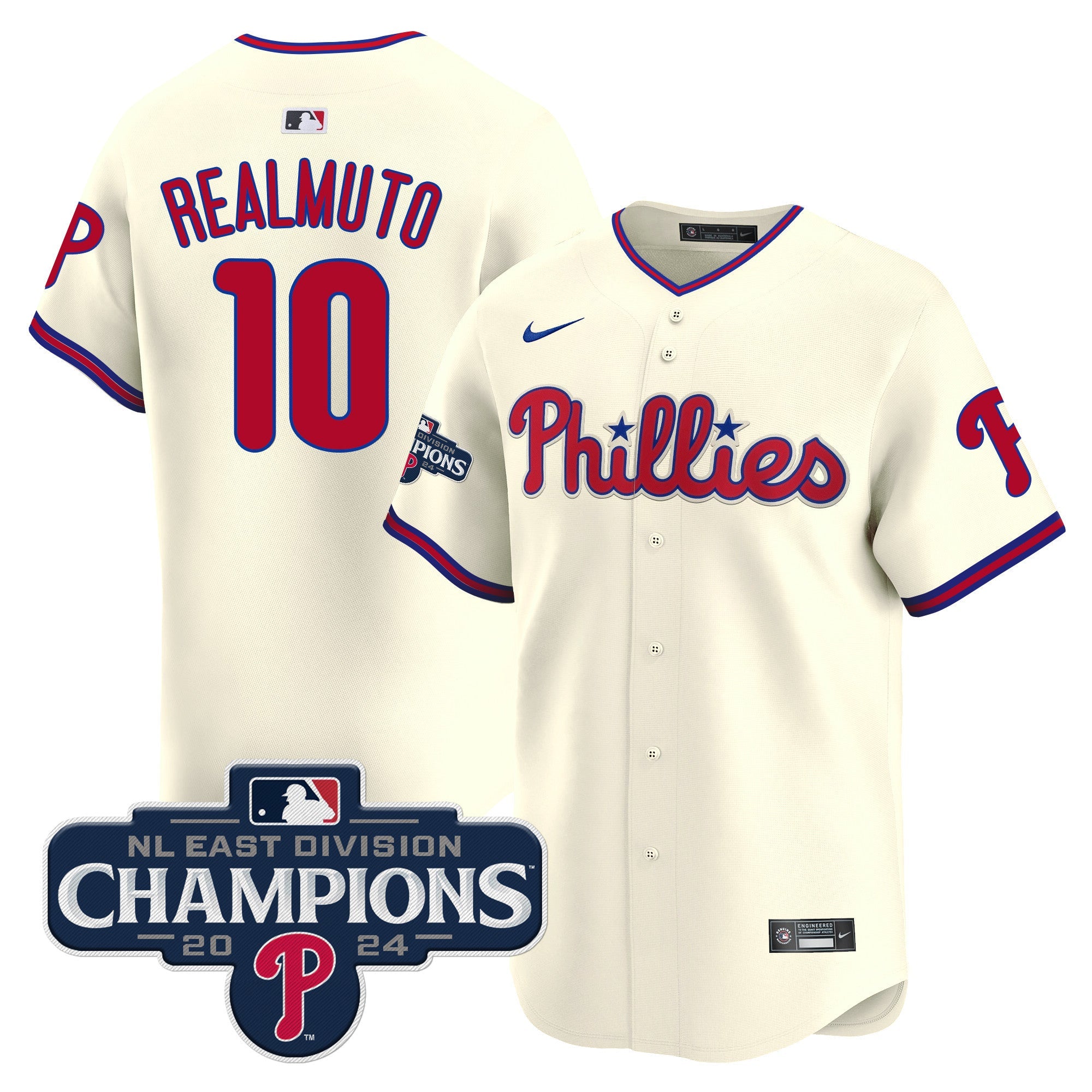 Men’s 2024 NL East Division Champions Gold Vapor Premier Limited Jersey