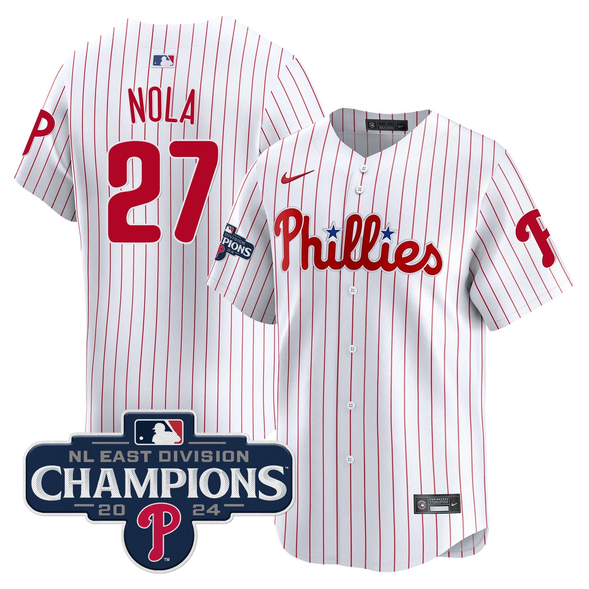 Men’s 2024 NL East Division Champions Gold Vapor Premier Limited Jersey