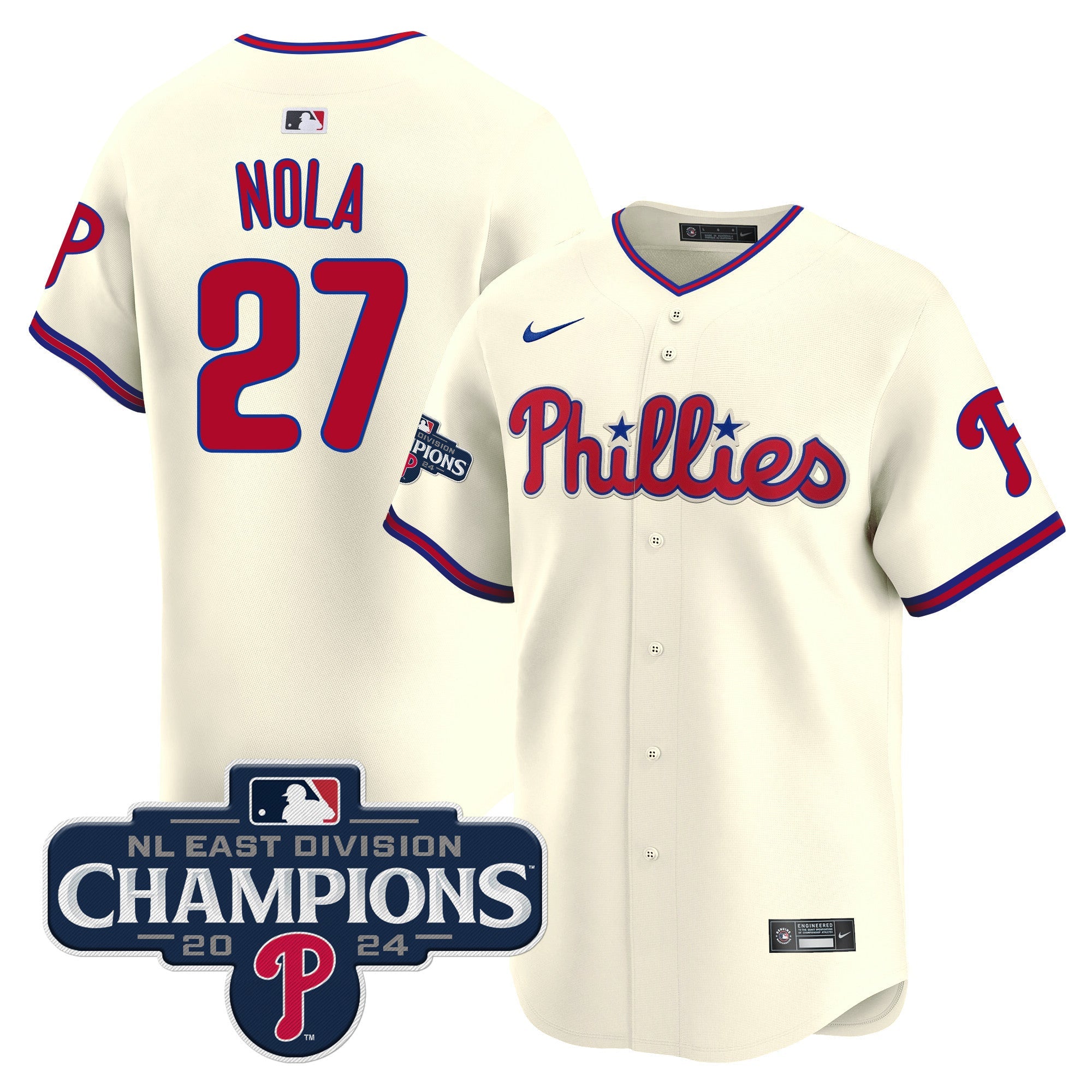 Men’s 2024 NL East Division Champions Gold Vapor Premier Limited Jersey