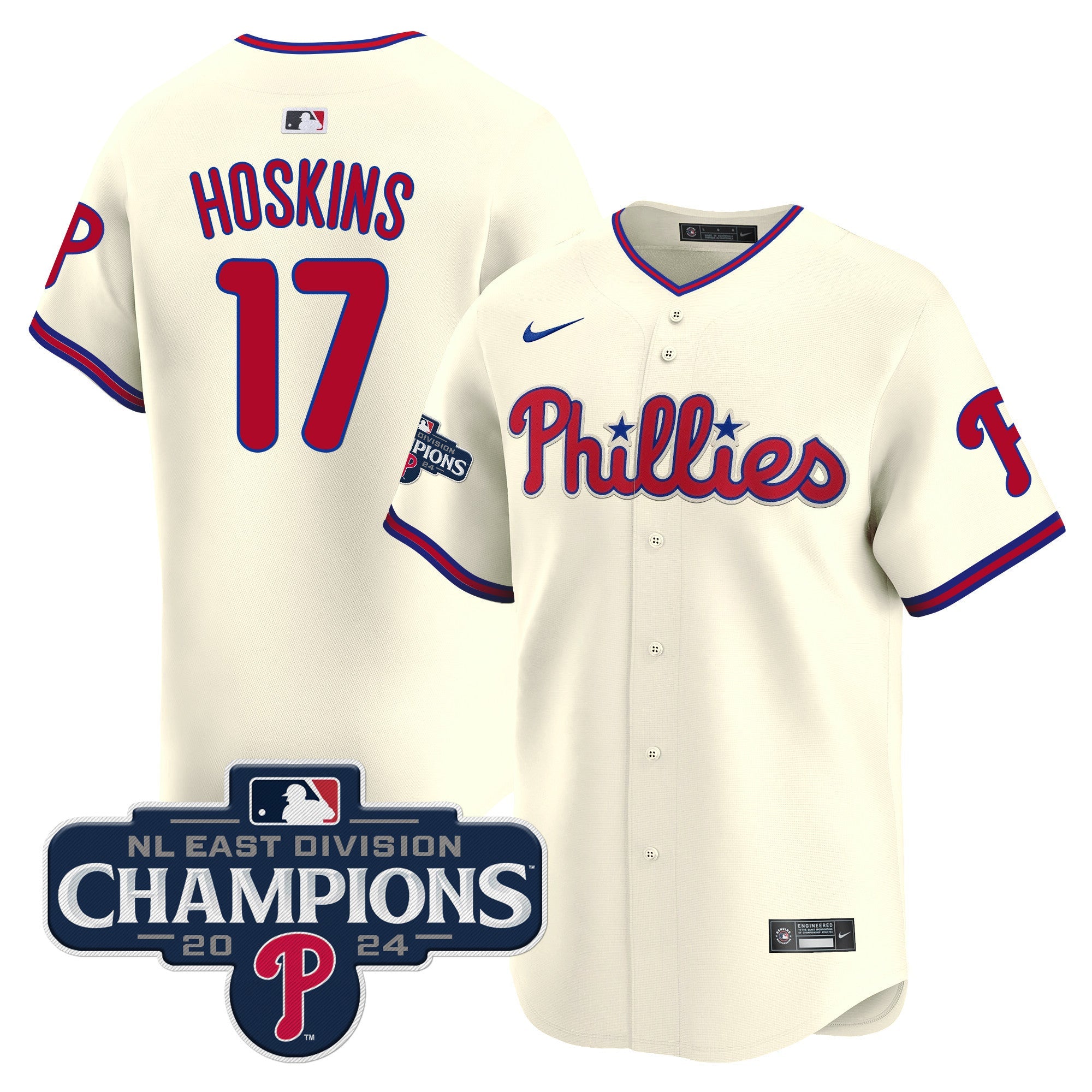 Men’s 2024 NL East Division Champions Gold Vapor Premier Limited Jersey