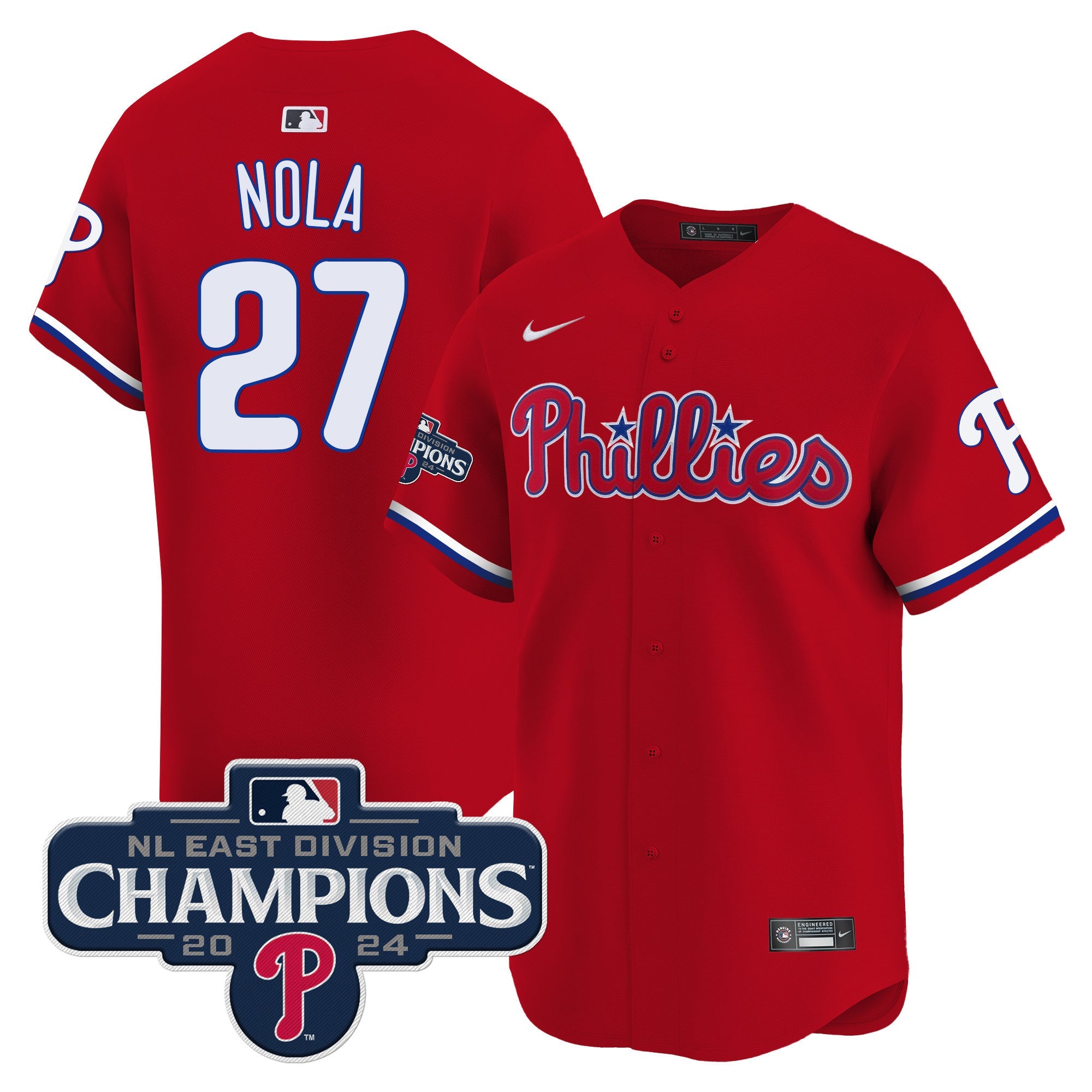 Men’s 2024 NL East Division Champions Gold Vapor Premier Limited Jersey