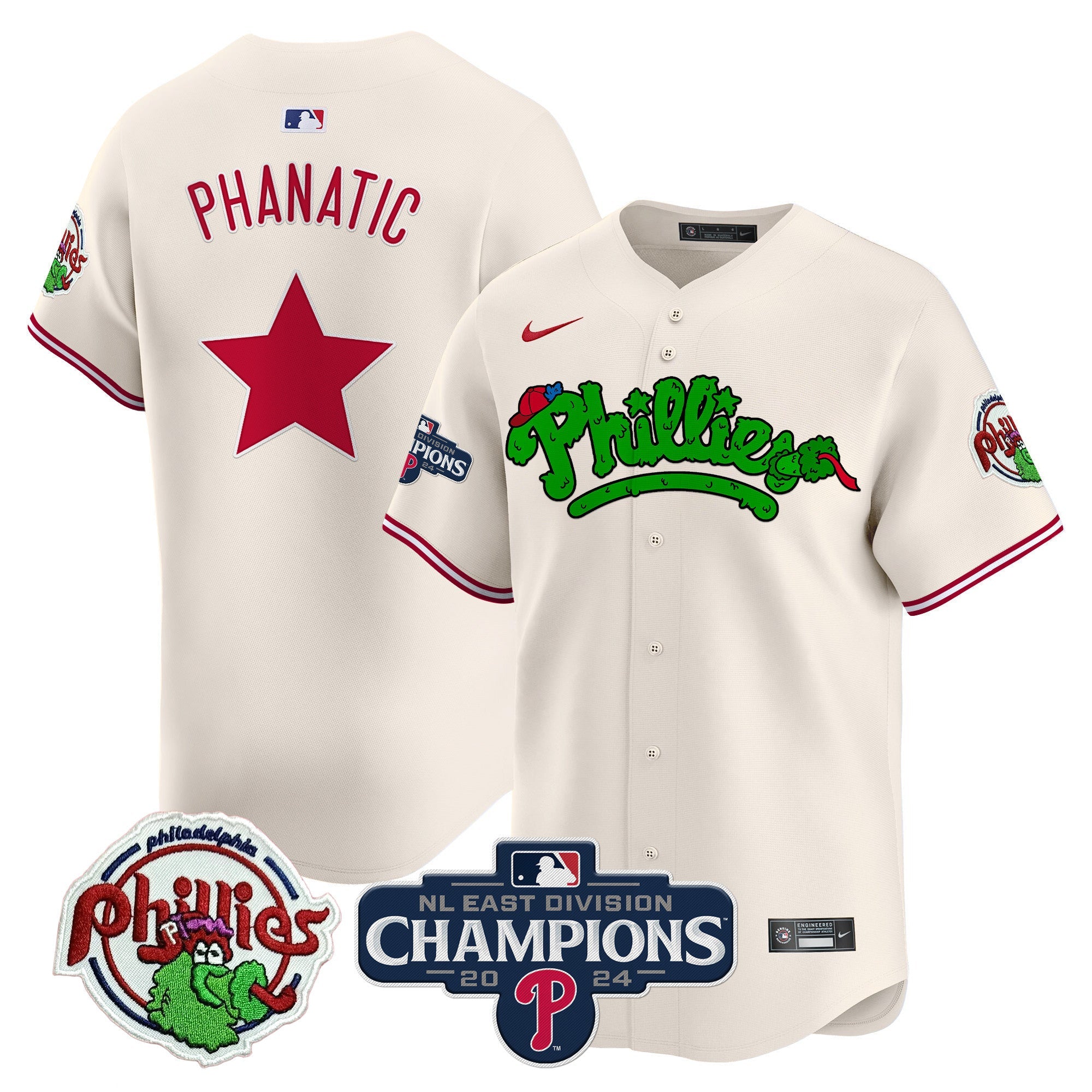 Men’s Phanatic 2024 NL East Division Champions Vapor Premier Limited Jersey
