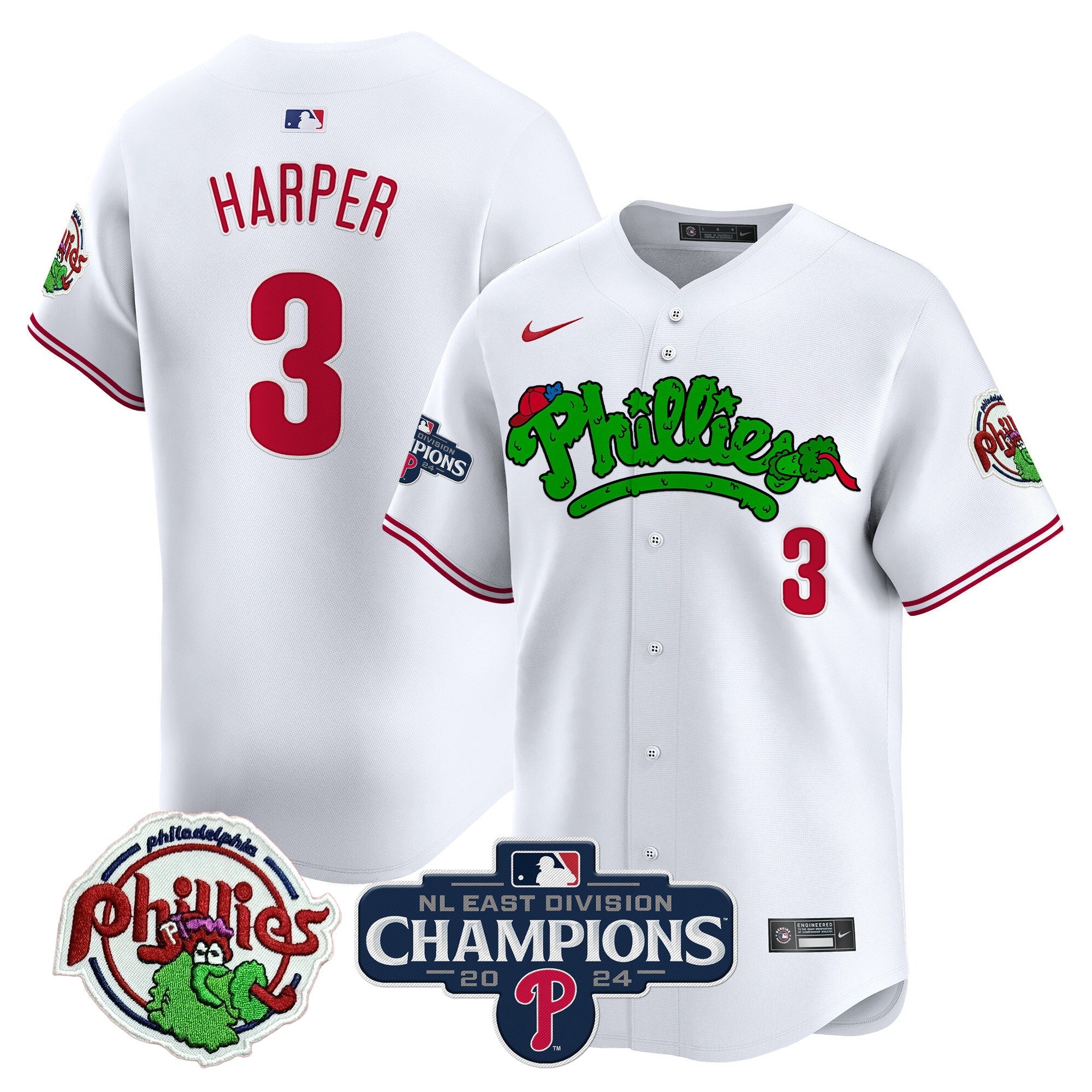 Men’s Phanatic 2024 NL East Division Champions Vapor Premier Limited Jersey