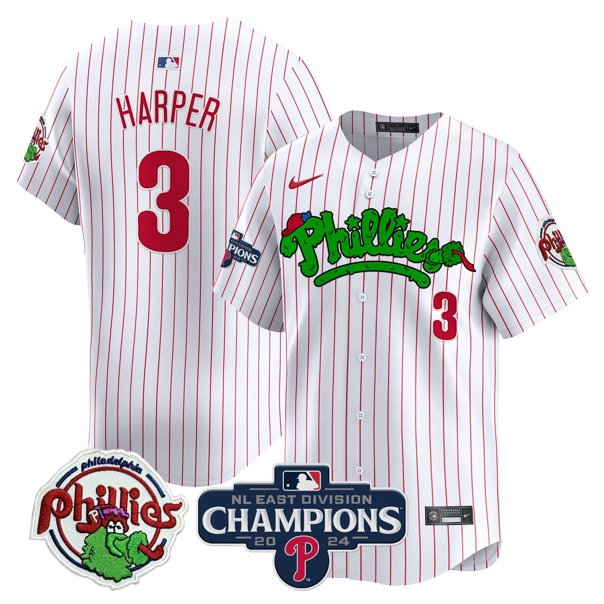 Men’s Phanatic 2024 NL East Division Champions Vapor Premier Limited Jersey