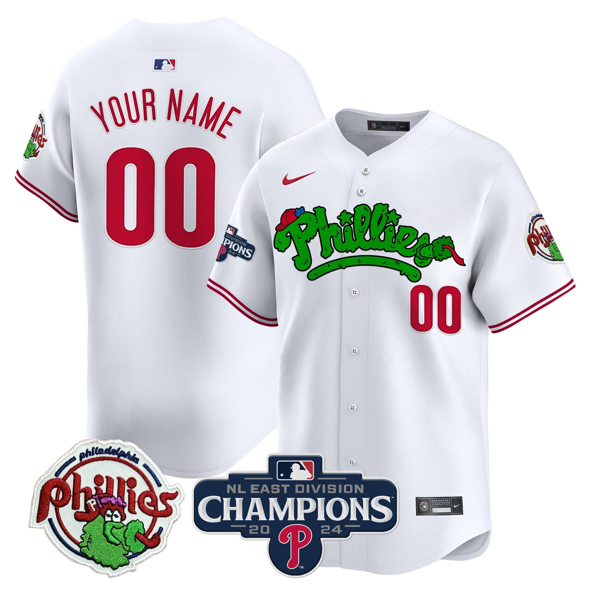 Phanatic 2024 NL East Division Champions Vapor Premier Limited Custom Jersey