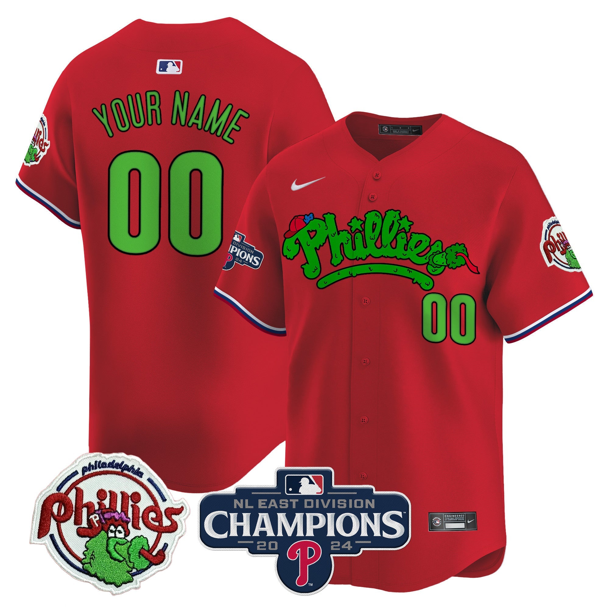 Phanatic 2024 NL East Division Champions Vapor Premier Limited Custom Jersey