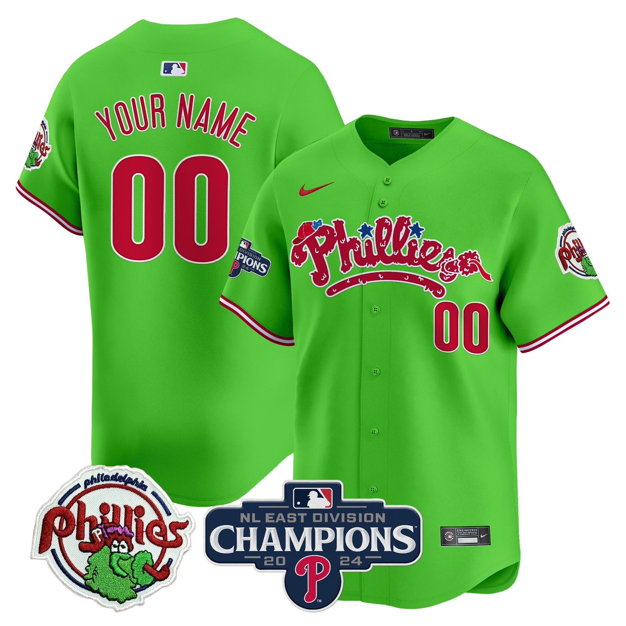 Phanatic 2024 NL East Division Champions Vapor Premier Limited Custom Jersey