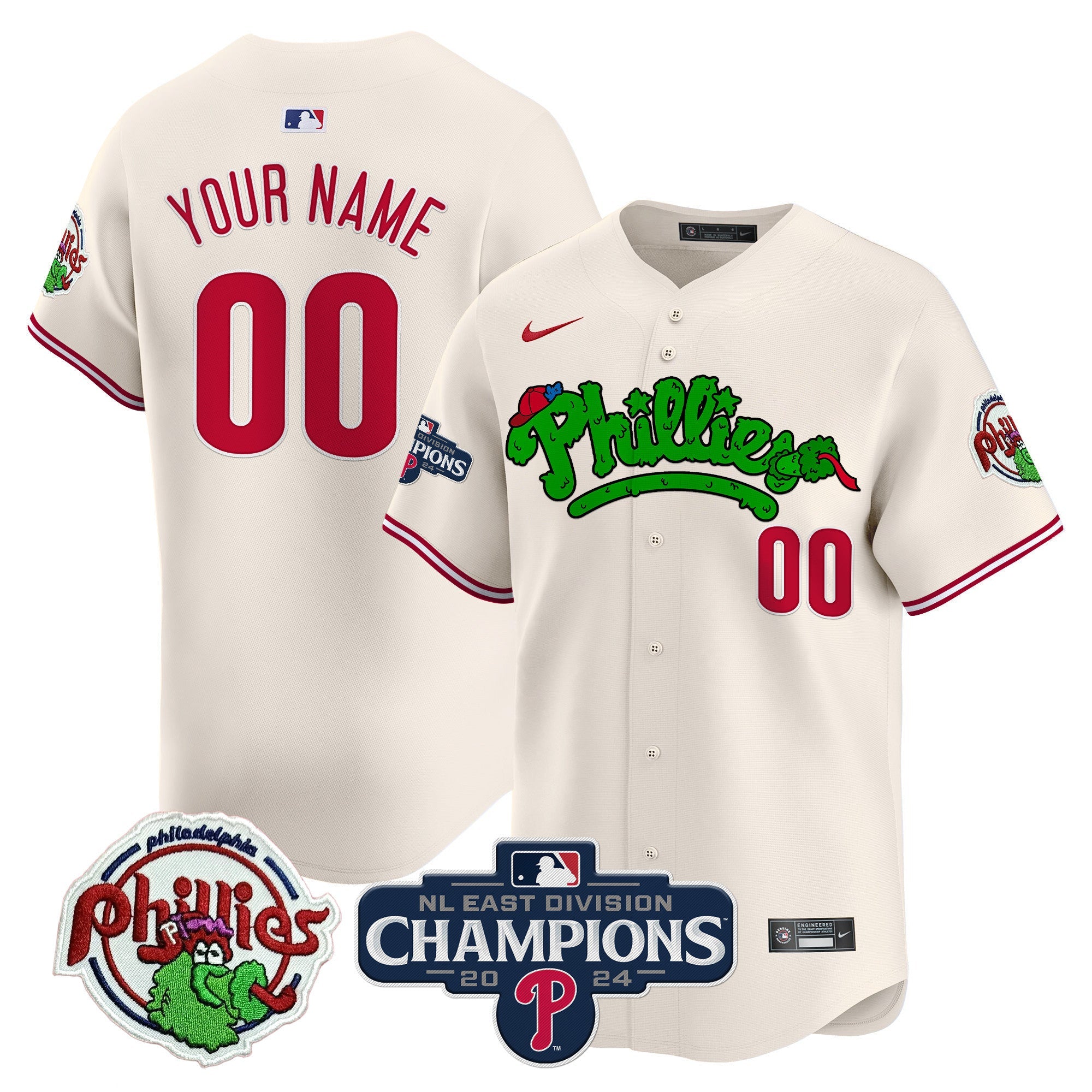 Phanatic 2024 NL East Division Champions Vapor Premier Limited Custom Jersey