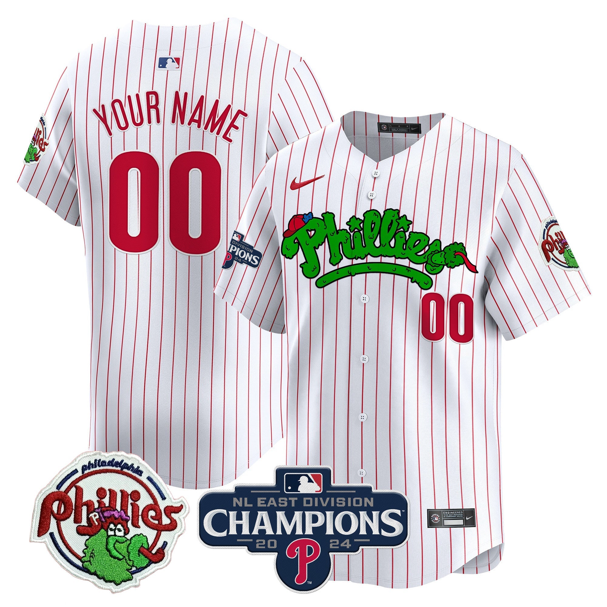Phanatic 2024 NL East Division Champions Vapor Premier Limited Custom Jersey