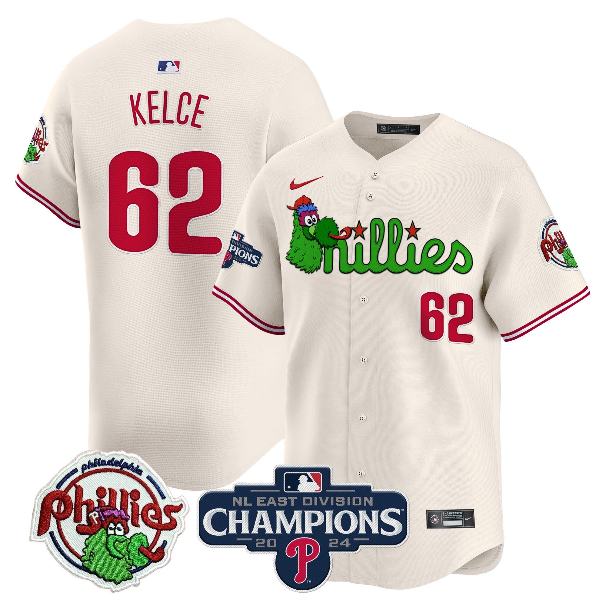 Men’s Phanatic 2024 NL East Division Champions Vapor Premier Limited Jersey V2