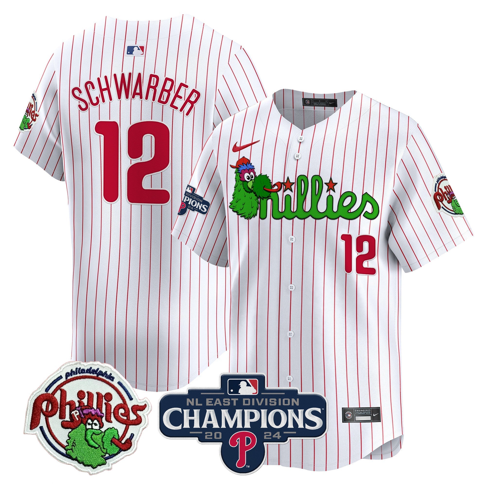 Men’s Phanatic 2024 NL East Division Champions Vapor Premier Limited Jersey V2