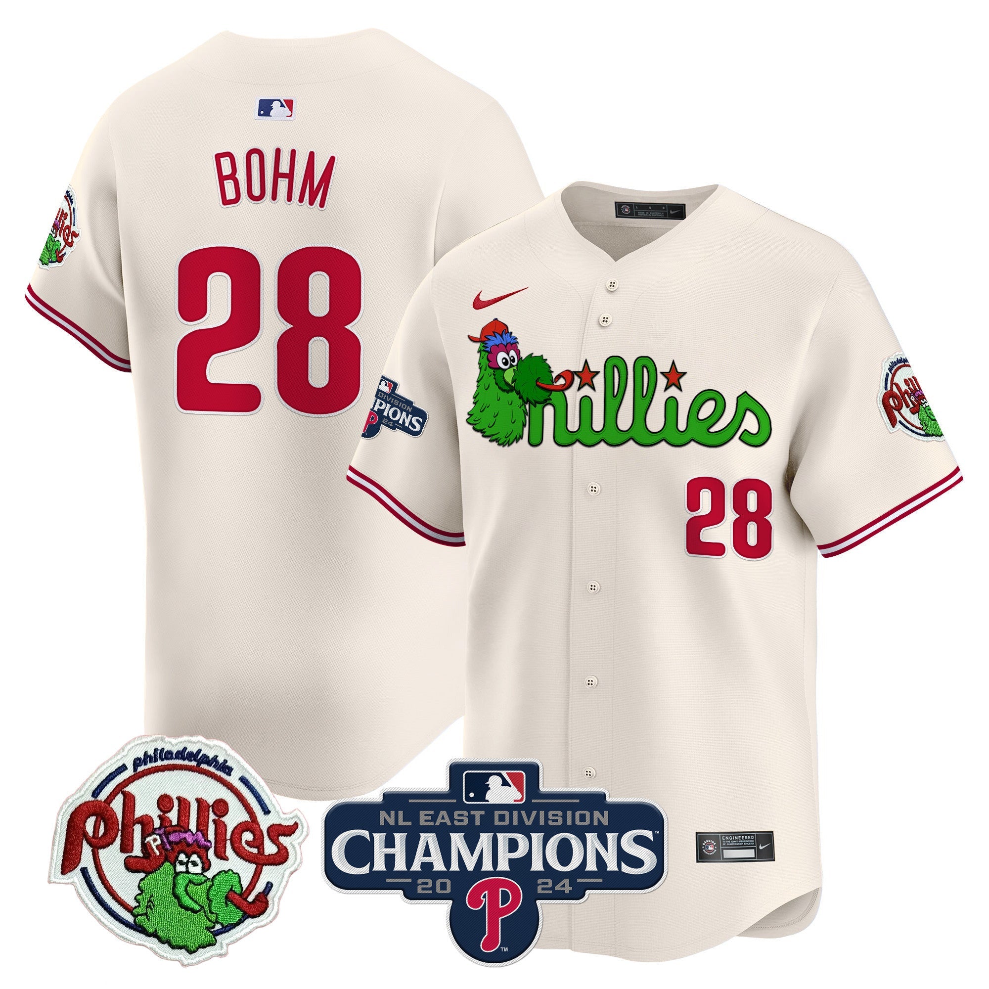 Men’s Phanatic 2024 NL East Division Champions Vapor Premier Limited Jersey V2