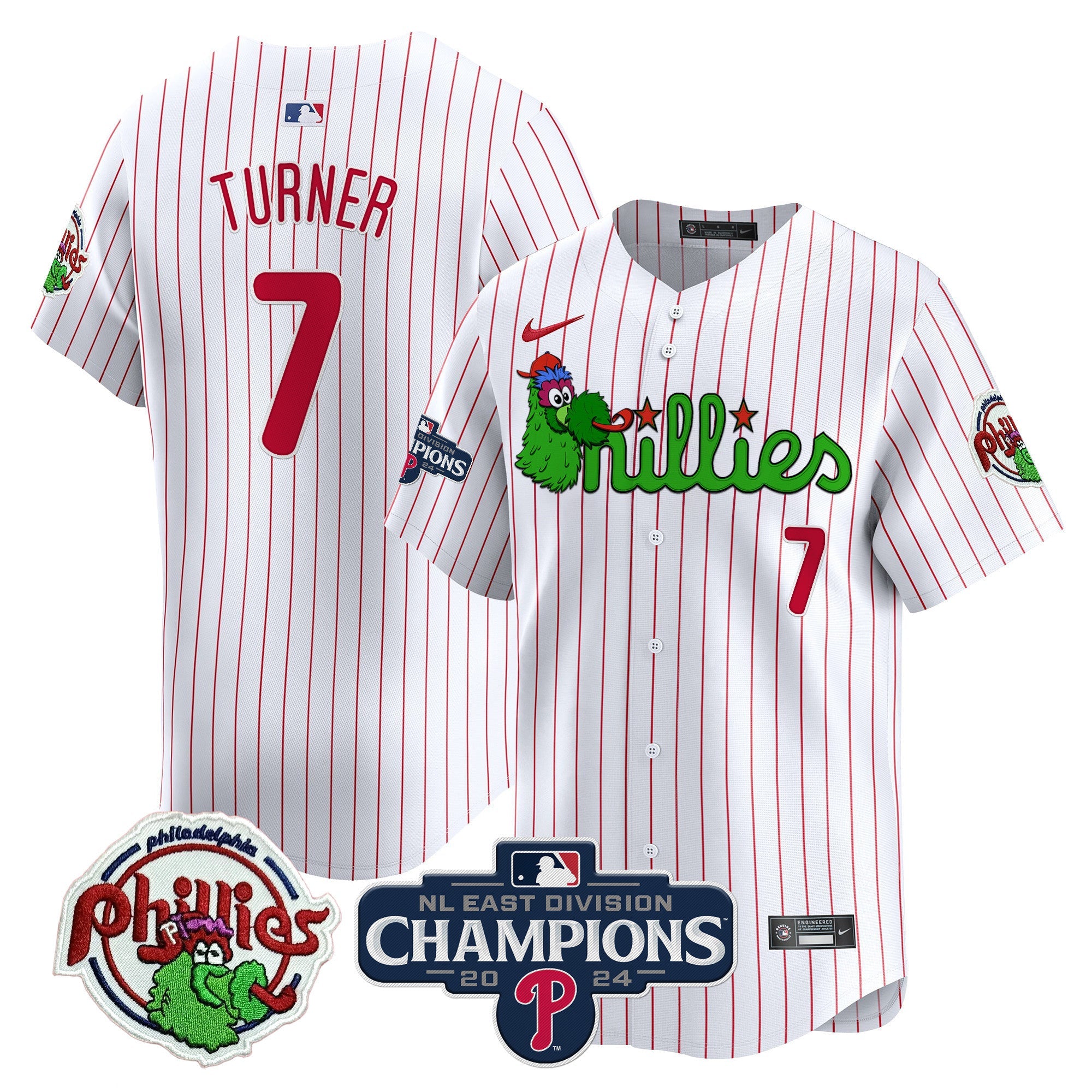 Men’s Phanatic 2024 NL East Division Champions Vapor Premier Limited Jersey V2