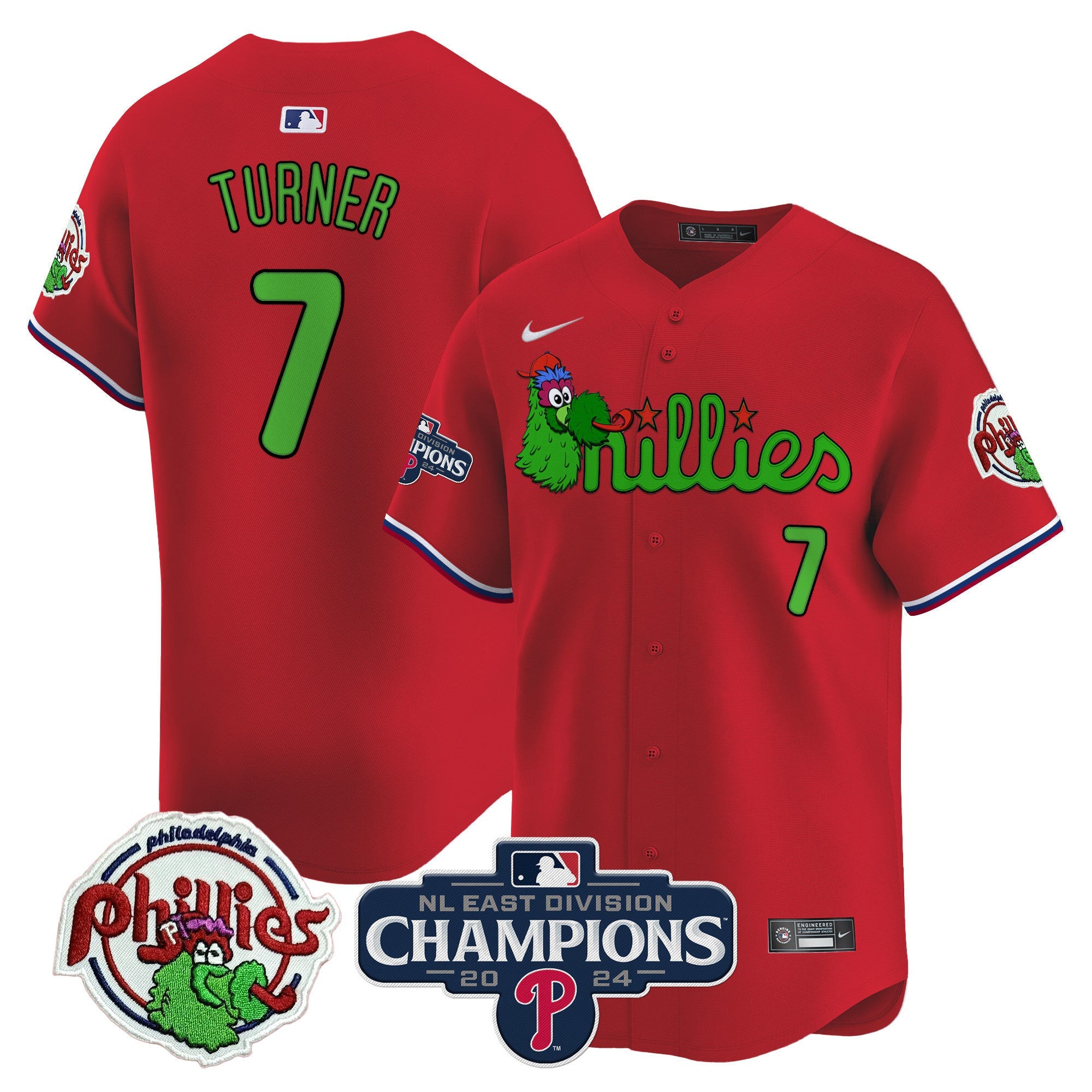 Men’s Phanatic 2024 NL East Division Champions Vapor Premier Limited Jersey V2