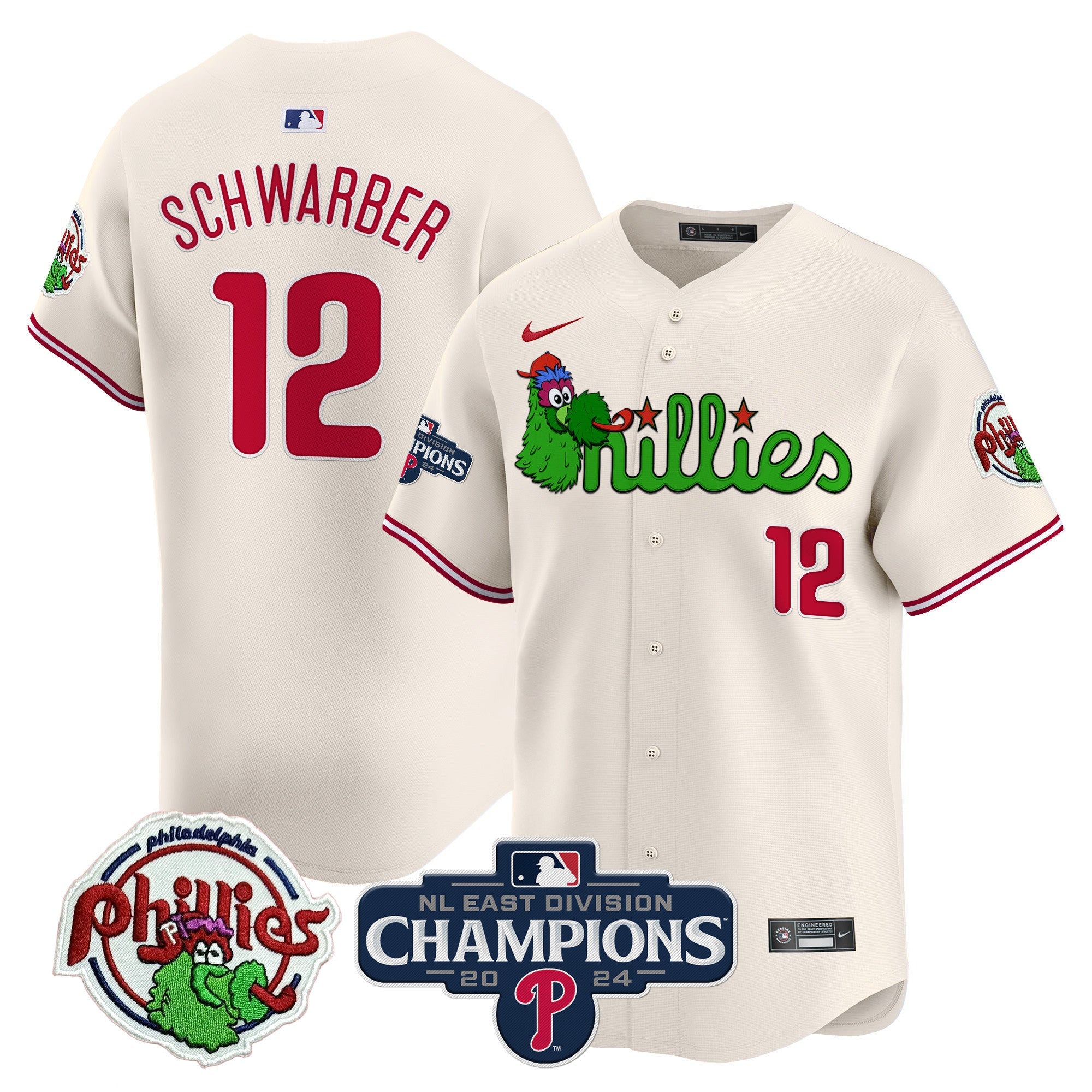 Men’s Phanatic 2024 NL East Division Champions Vapor Premier Limited Jersey V2