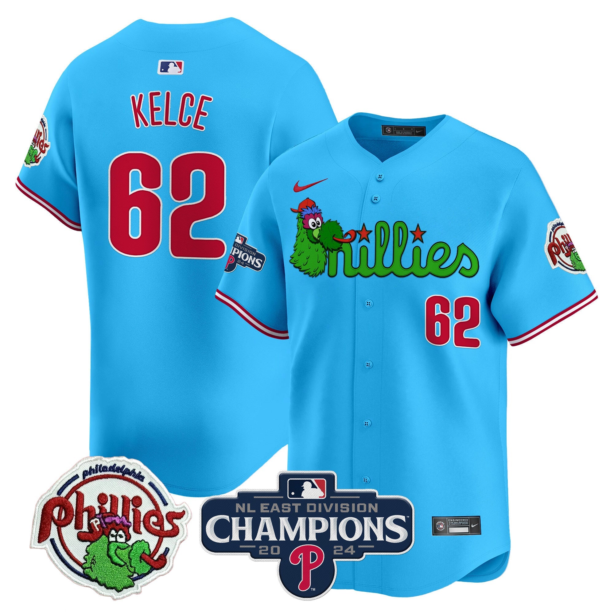 Men’s Phanatic 2024 NL East Division Champions Vapor Premier Limited Jersey V2