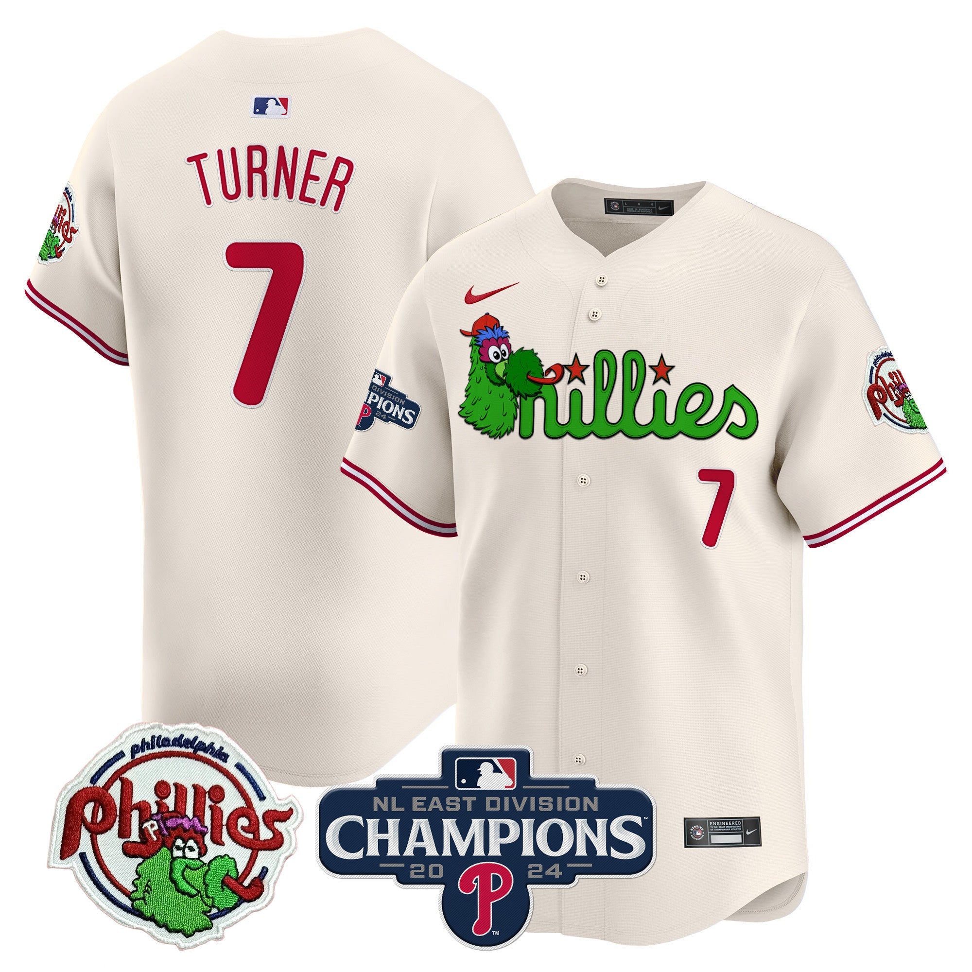 Men’s Phanatic 2024 NL East Division Champions Vapor Premier Limited Jersey V2