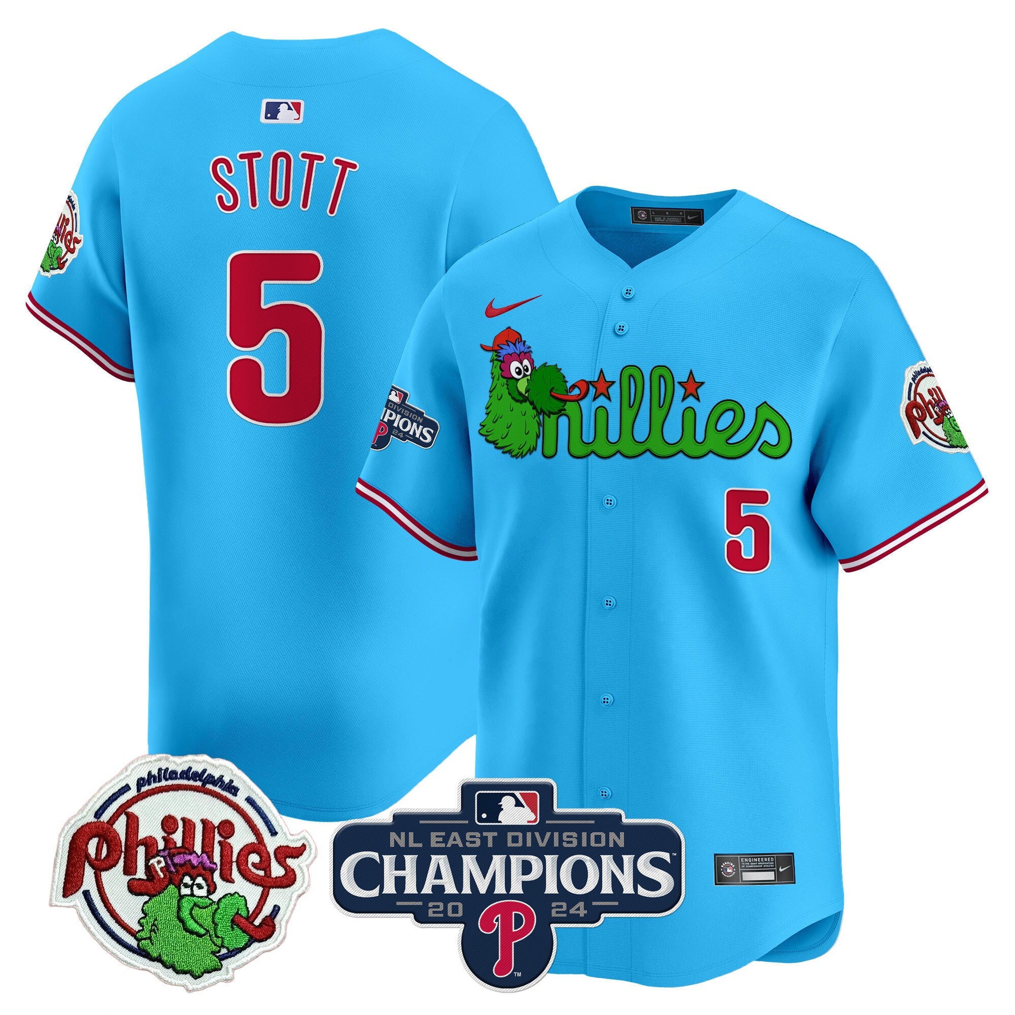 Men’s Phanatic 2024 NL East Division Champions Vapor Premier Limited Jersey V2
