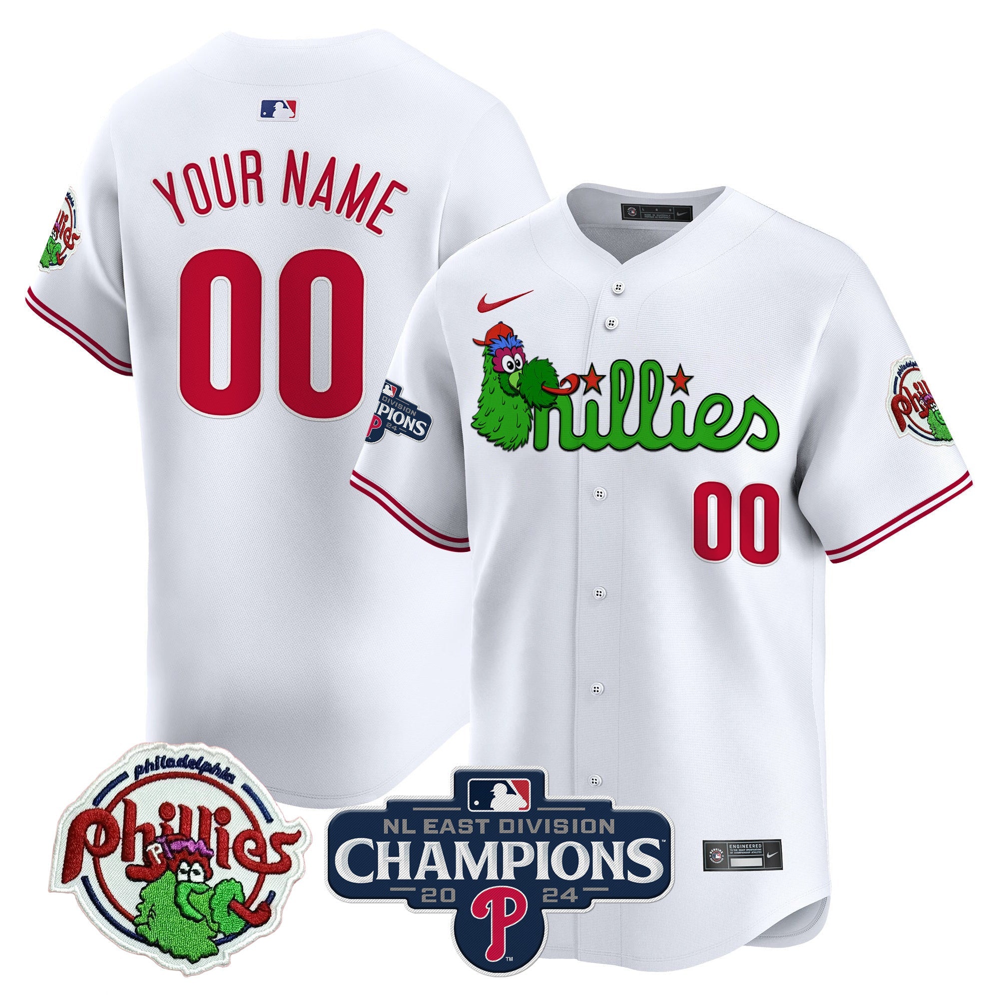 Phanatic 2024 NL East Division Champions Vapor Premier Limited Custom Jersey V2