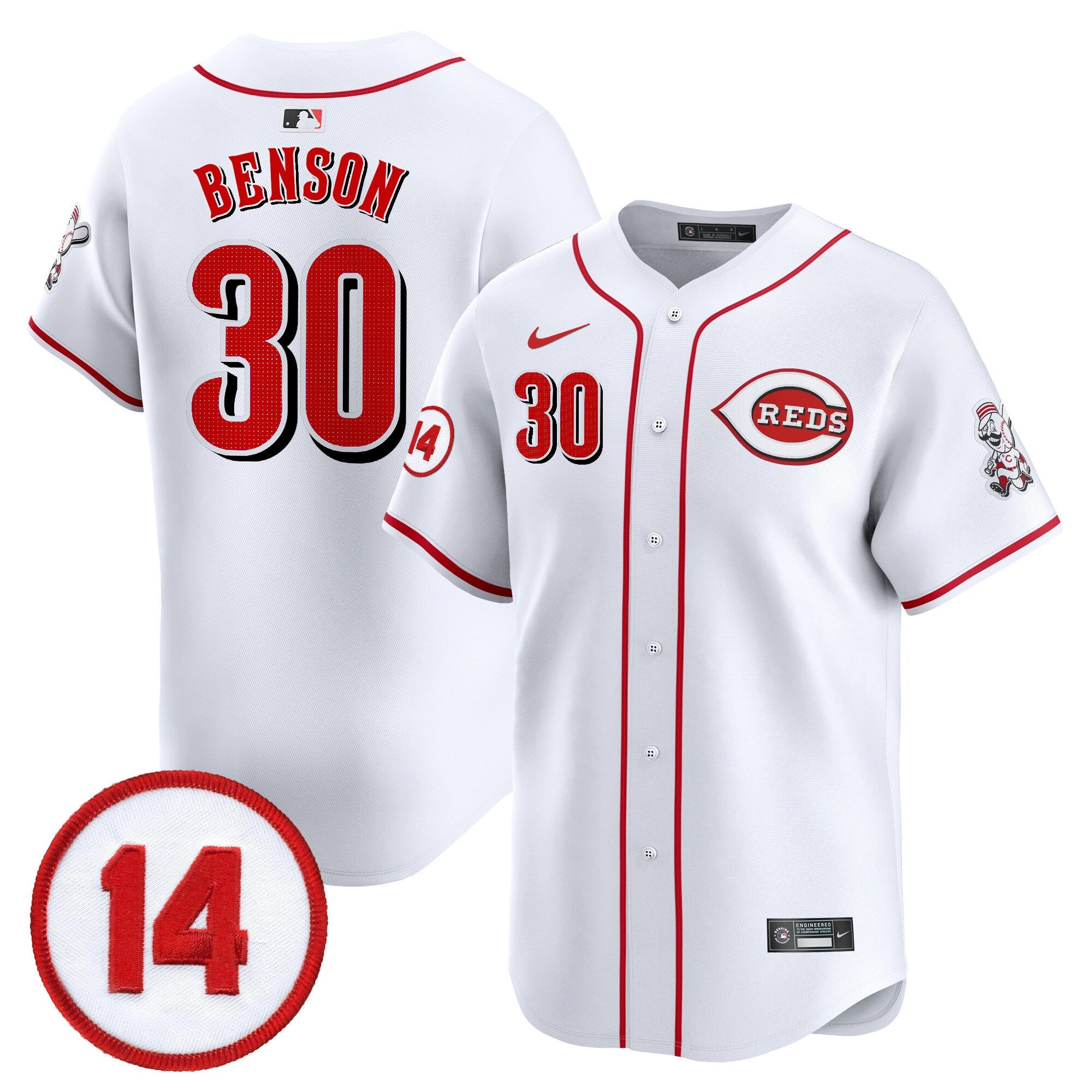 Men’s Cincinnati Pete Rose Patch Vapor Premier Limited Jersey