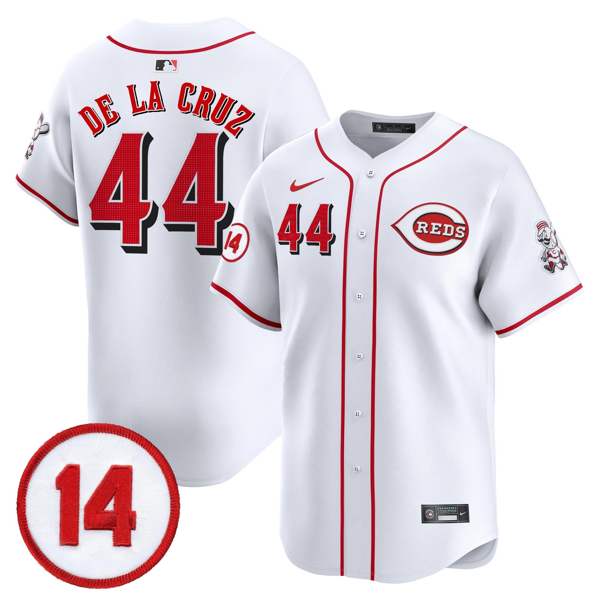 Youth’s Cincinnati Pete Rose Patch Vapor Premier Limited Jersey