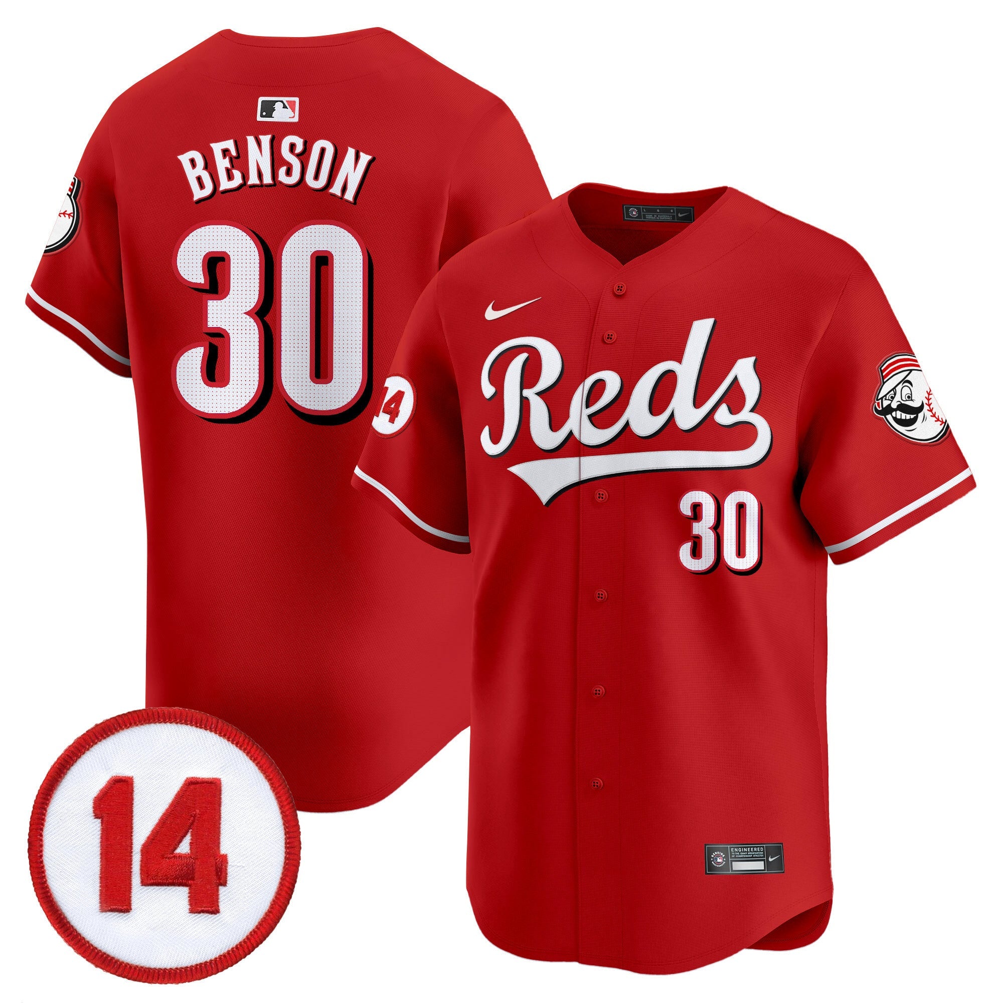 Youth’s Cincinnati Pete Rose Patch Vapor Premier Limited Jersey