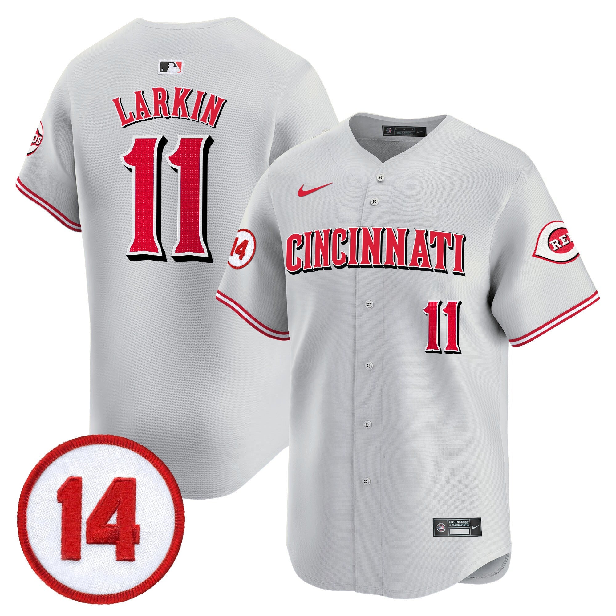 Youth’s Cincinnati Pete Rose Patch Vapor Premier Limited Jersey
