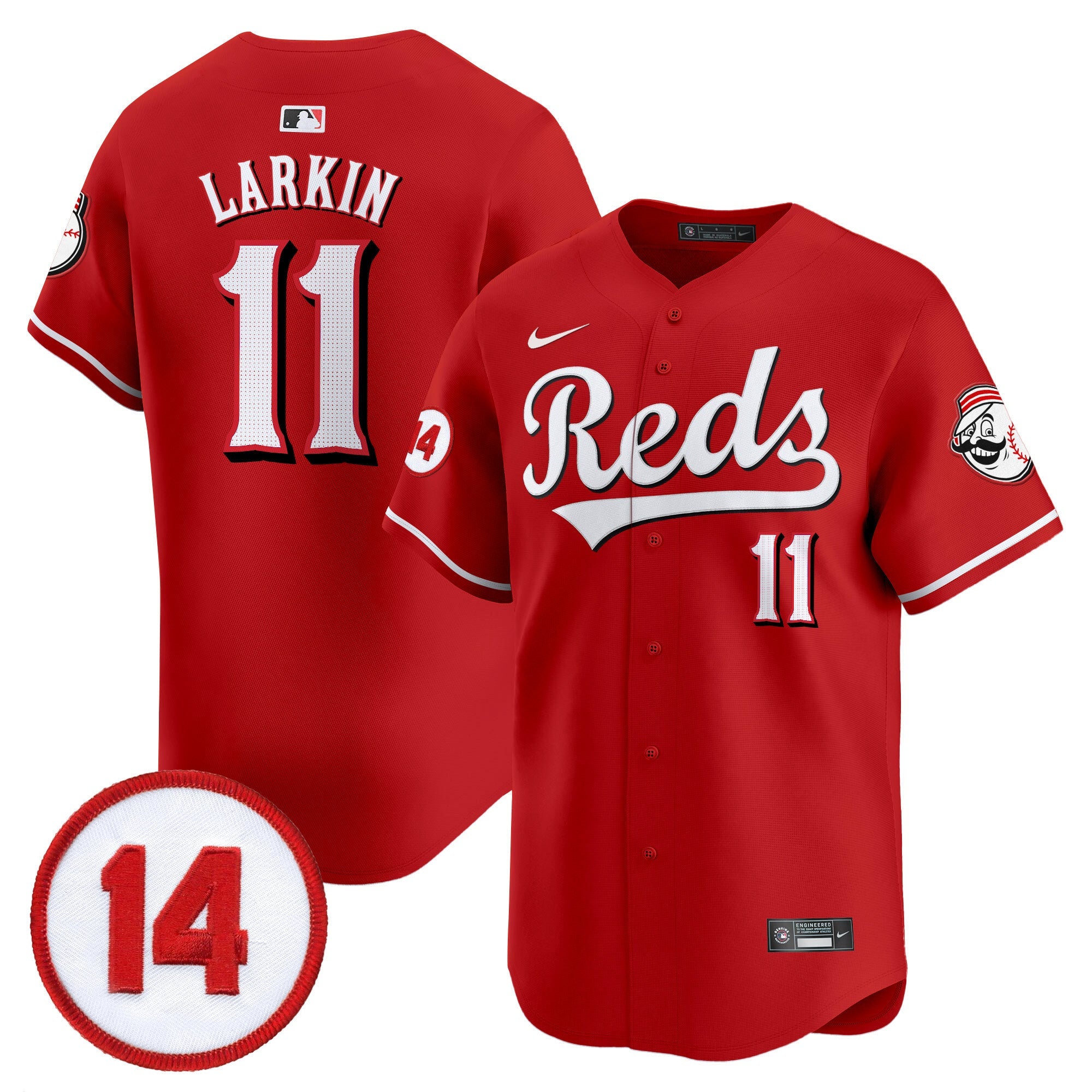 Youth’s Cincinnati Pete Rose Patch Vapor Premier Limited Jersey