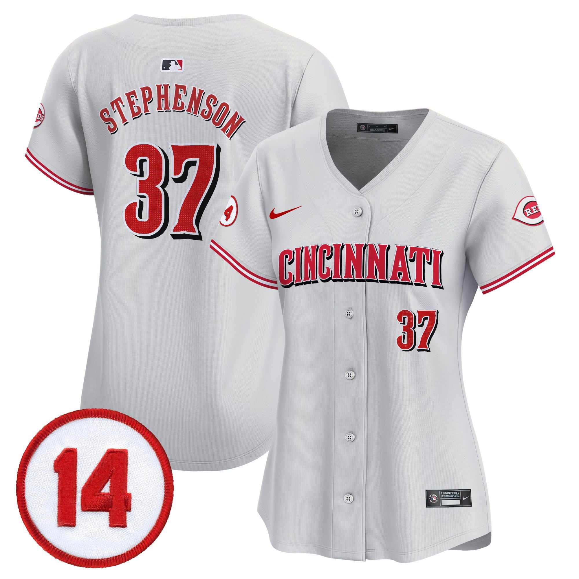 Women’s Cincinnati Pete Rose Patch Vapor Premier Limited Jersey