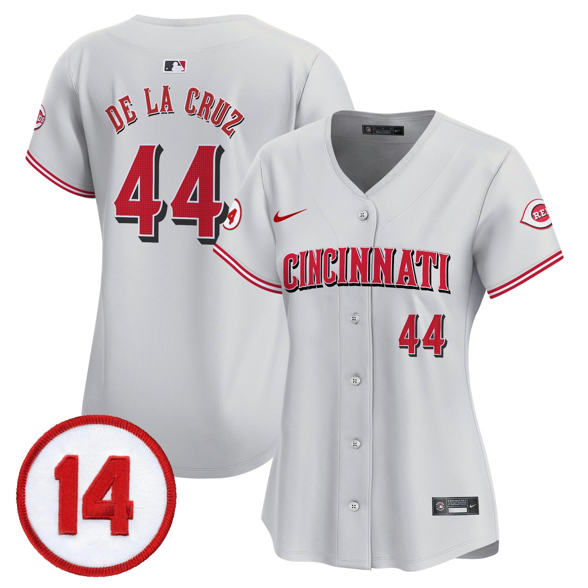 Women’s Cincinnati Pete Rose Patch Vapor Premier Limited Jersey