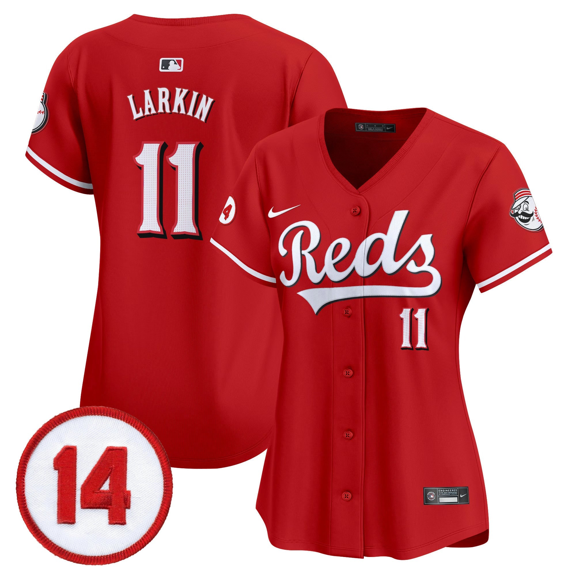 Women’s Cincinnati Pete Rose Patch Vapor Premier Limited Jersey