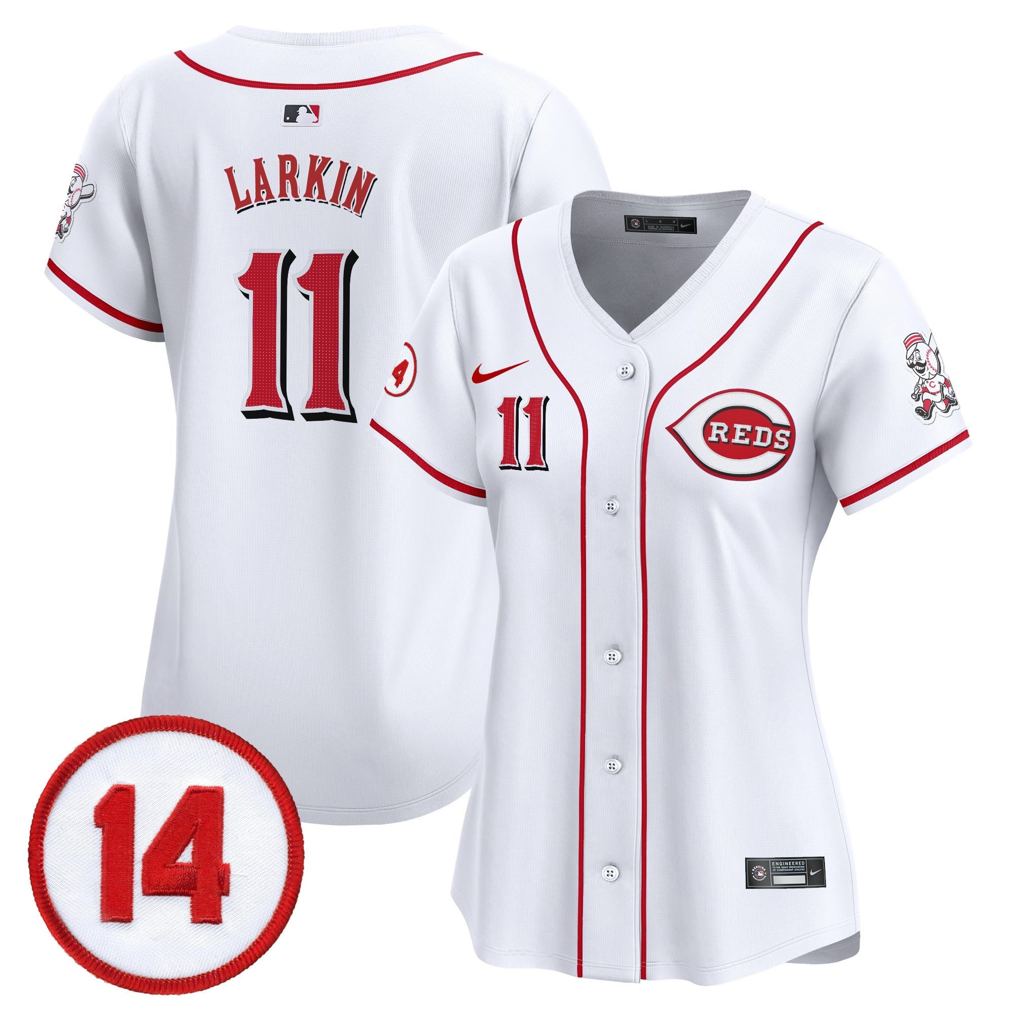 Women’s Cincinnati Pete Rose Patch Vapor Premier Limited Jersey