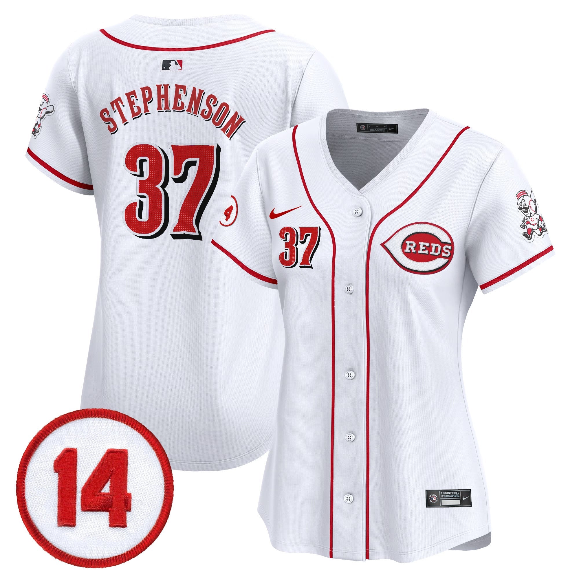 Women’s Cincinnati Pete Rose Patch Vapor Premier Limited Jersey