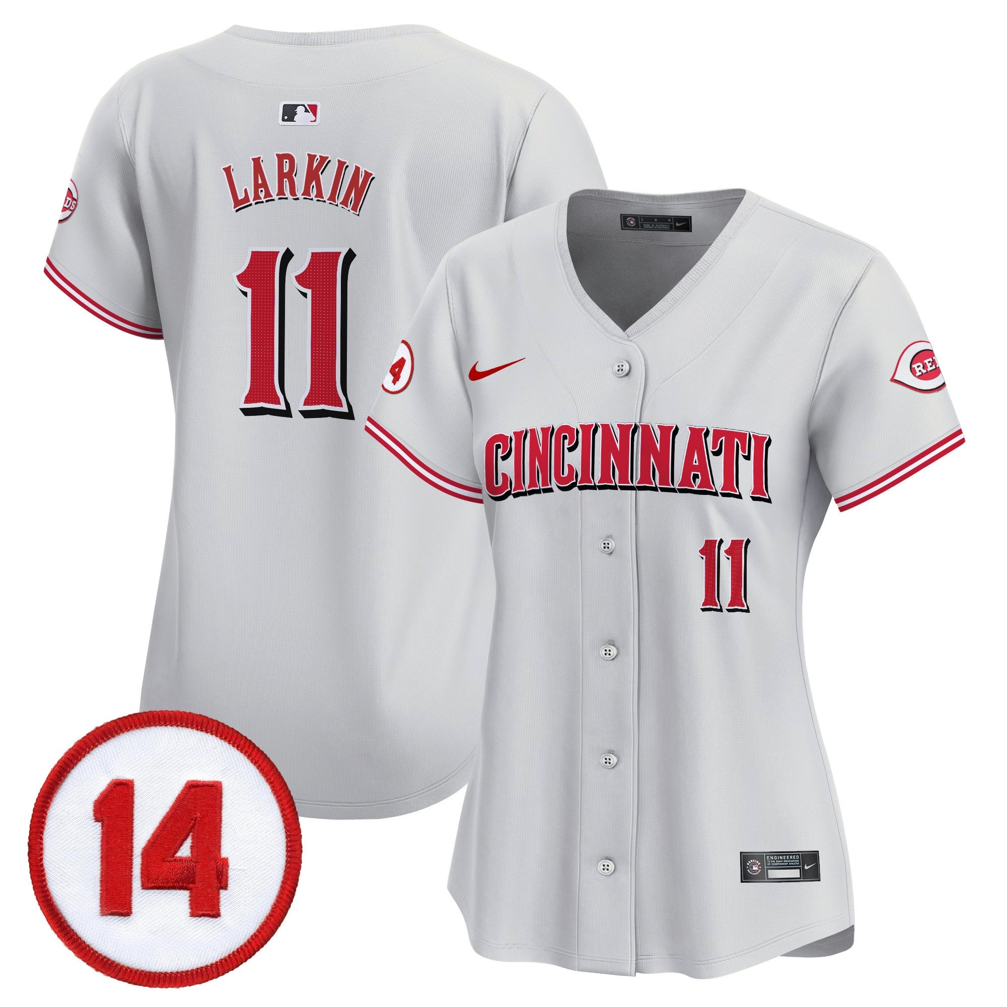 Women’s Cincinnati Pete Rose Patch Vapor Premier Limited Jersey