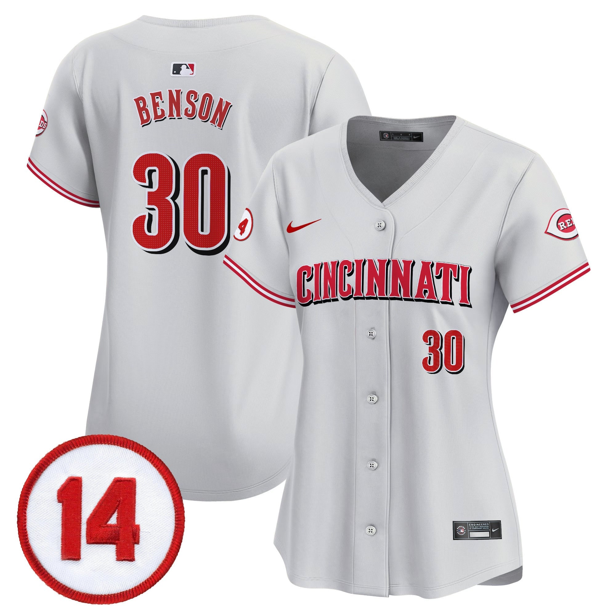 Women’s Cincinnati Pete Rose Patch Vapor Premier Limited Jersey