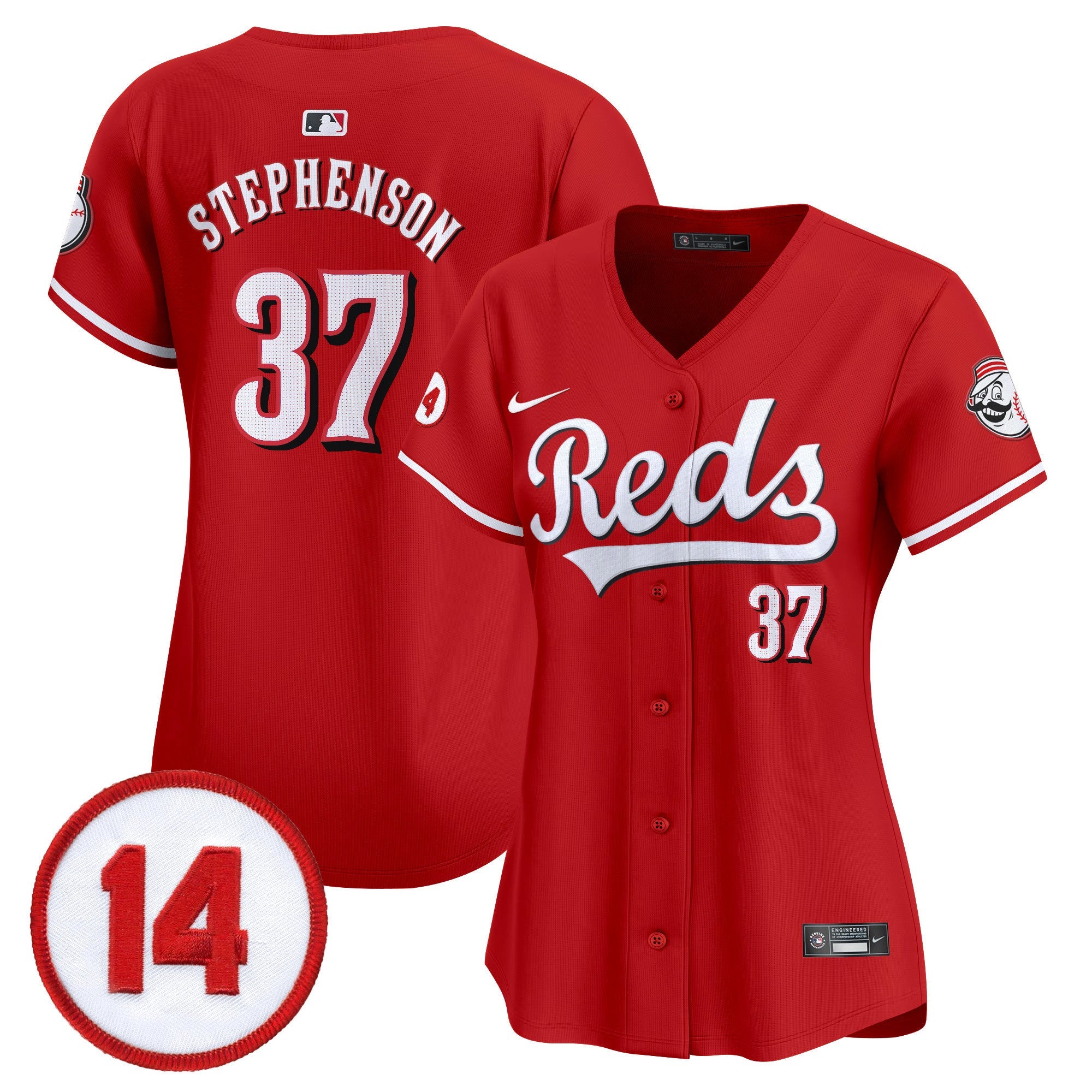 Women’s Cincinnati Pete Rose Patch Vapor Premier Limited Jersey